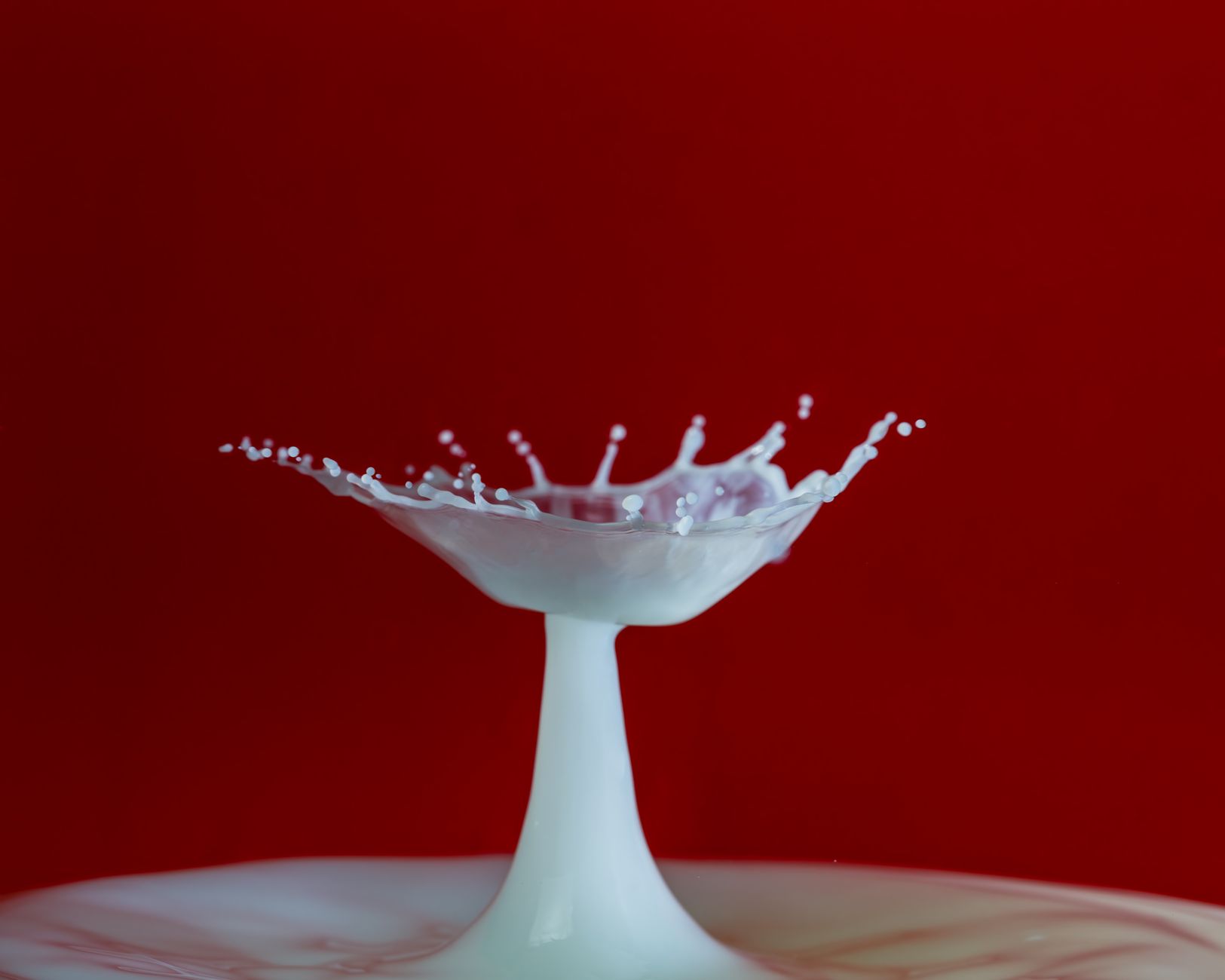 High speed slow motion abstract