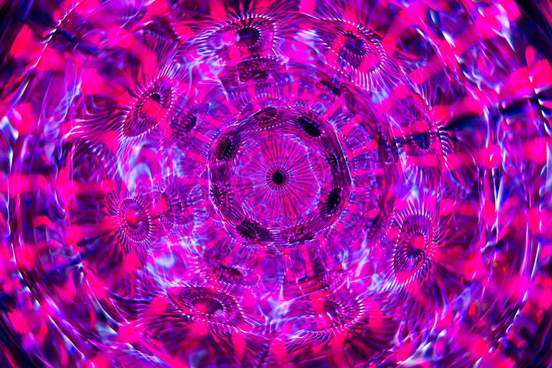 Hypnotic kaleidoscope visual