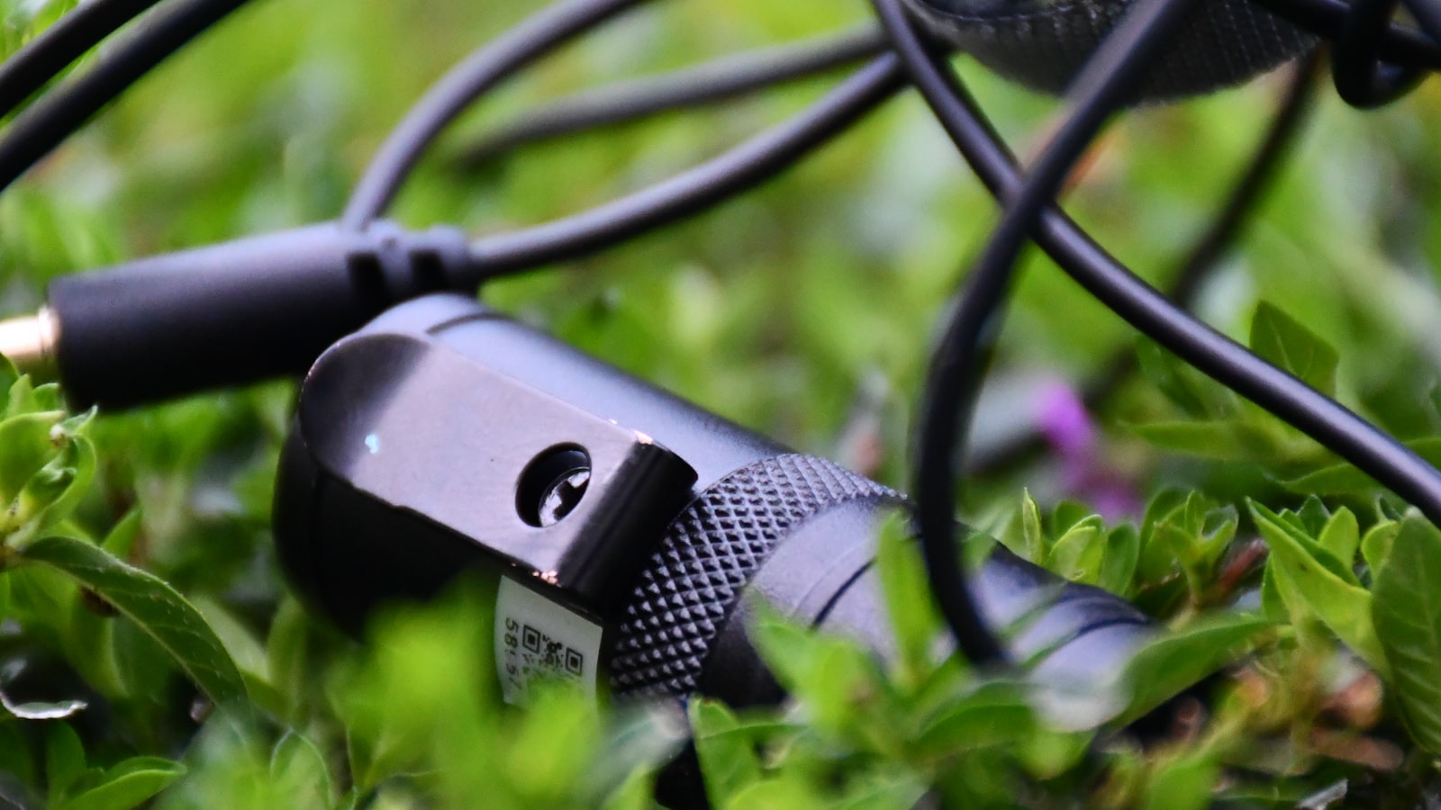 Lavalier mic clip closeup