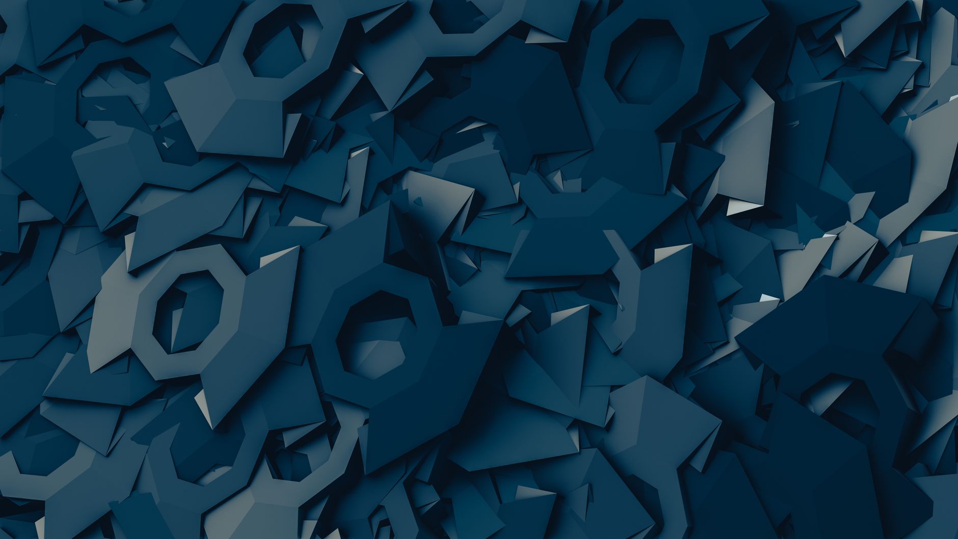 Layered shapes composite
