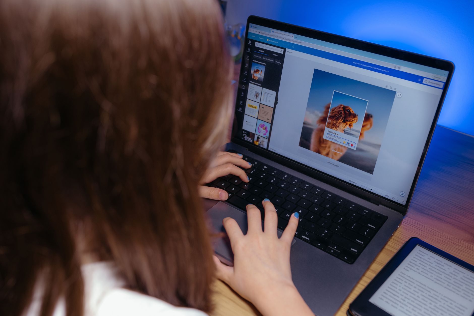 Learning creative skills laptop