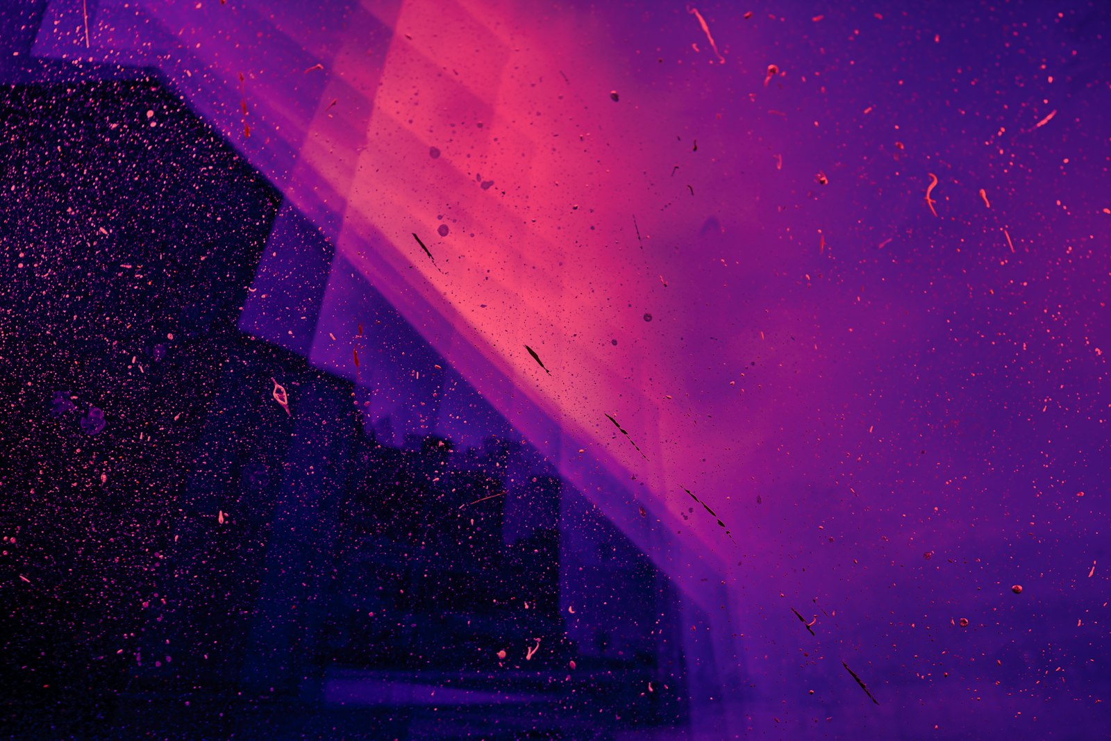 Light leak overlay abstract