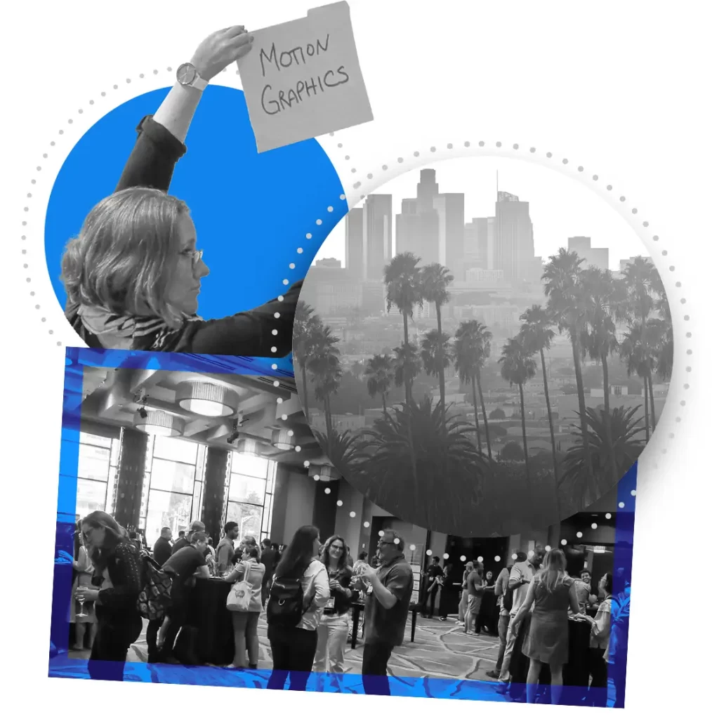 Los Angeles photo collage