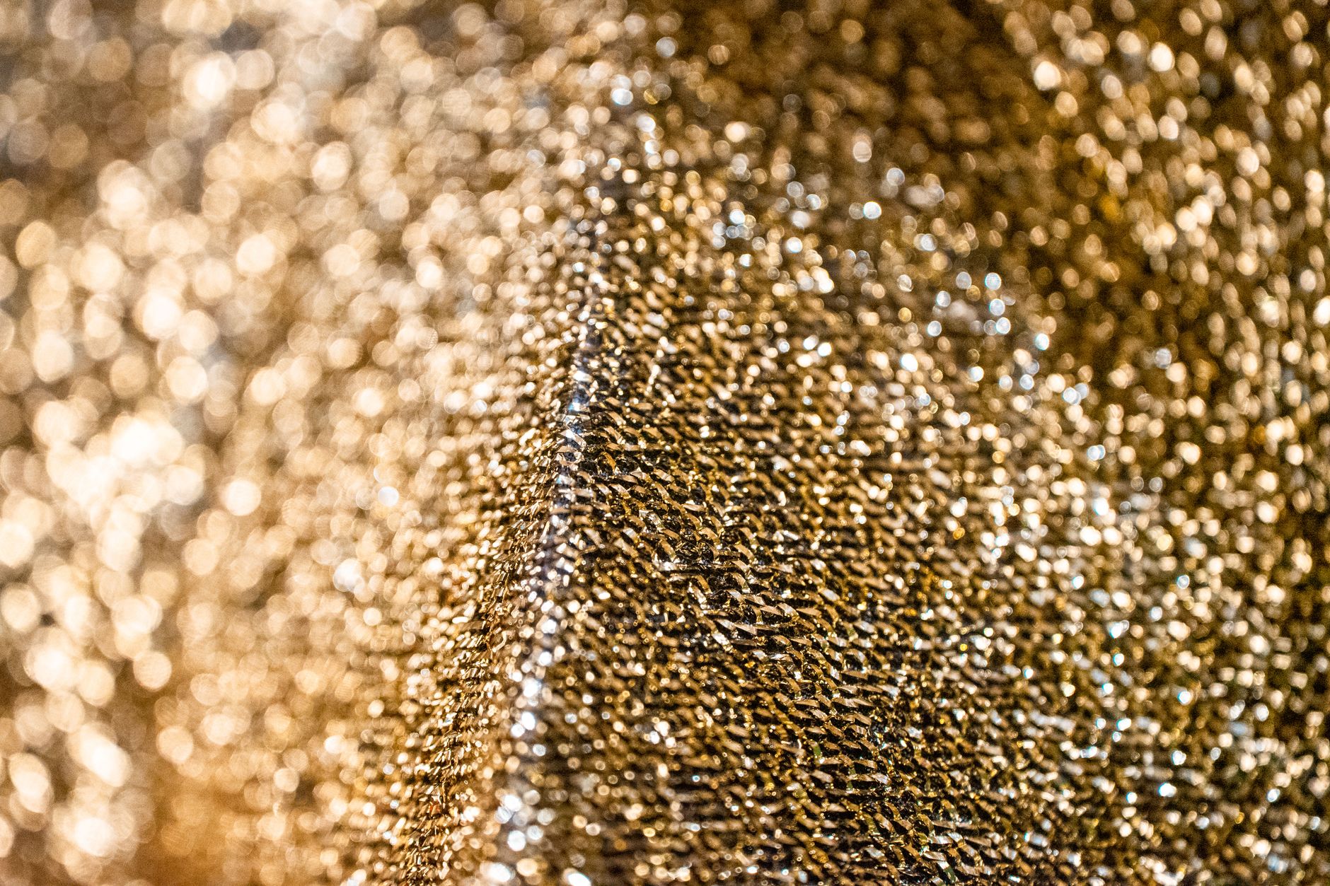 Luxury gold light reflection