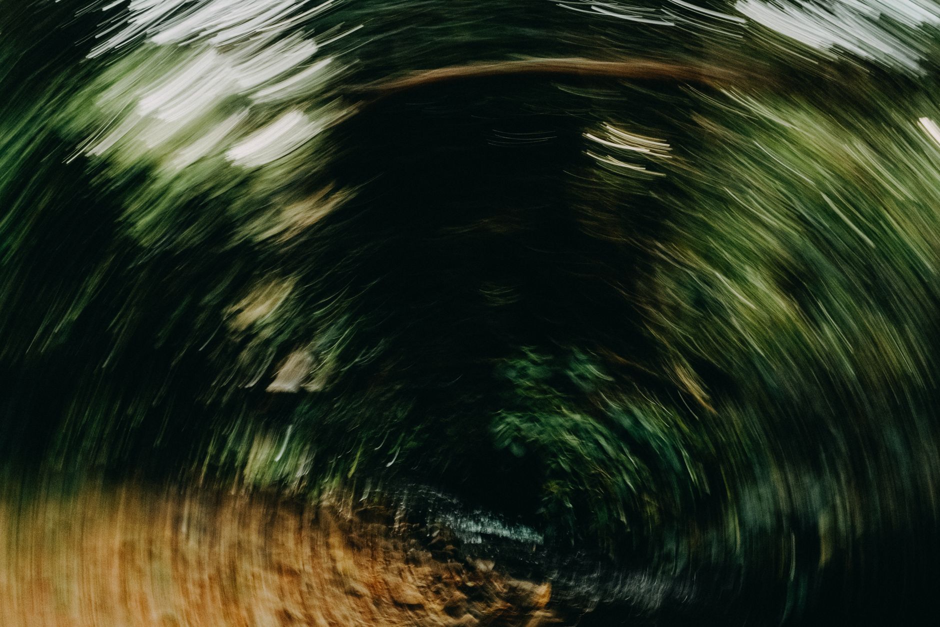 Magical portal swirl energy