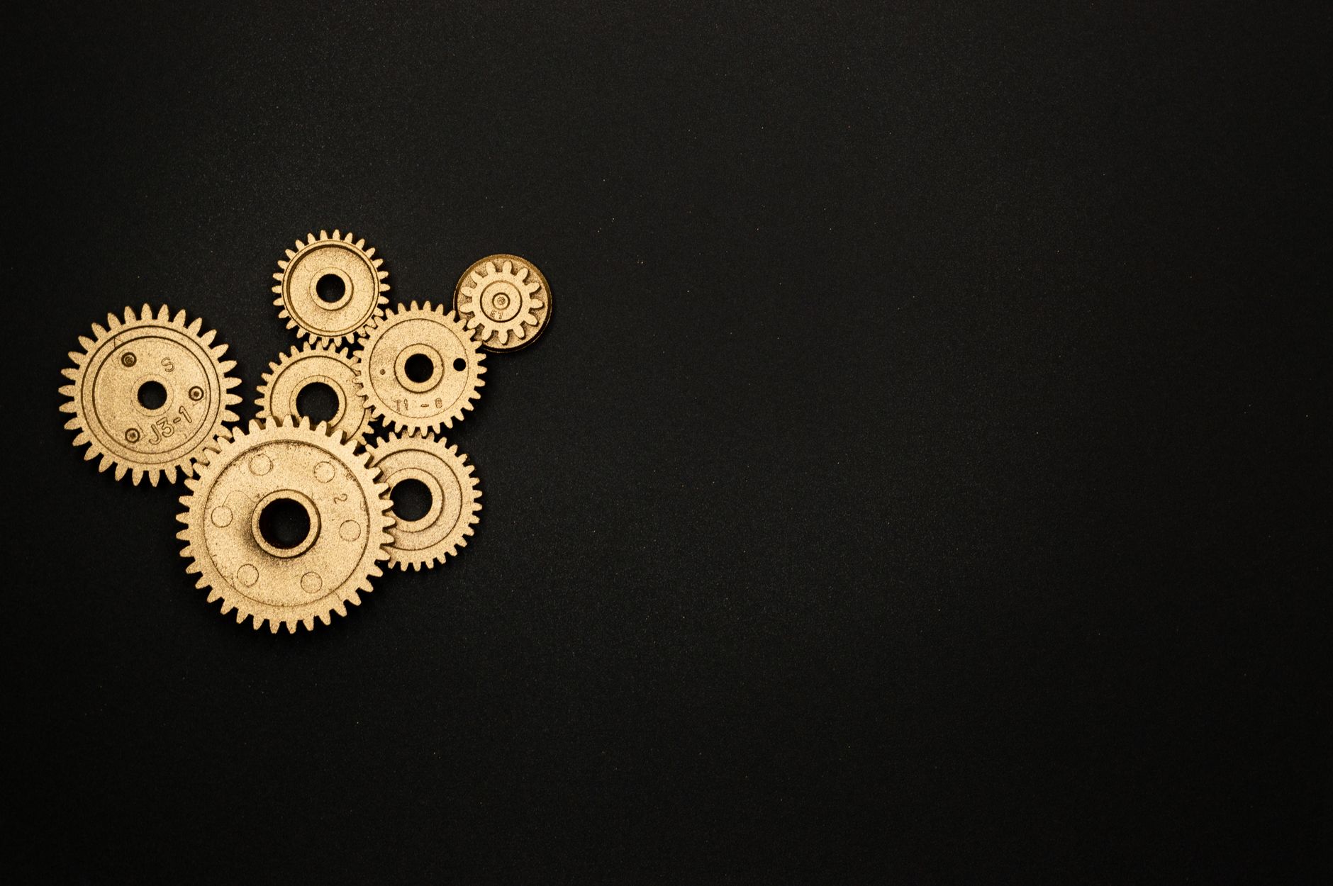 Mechanical gears connection