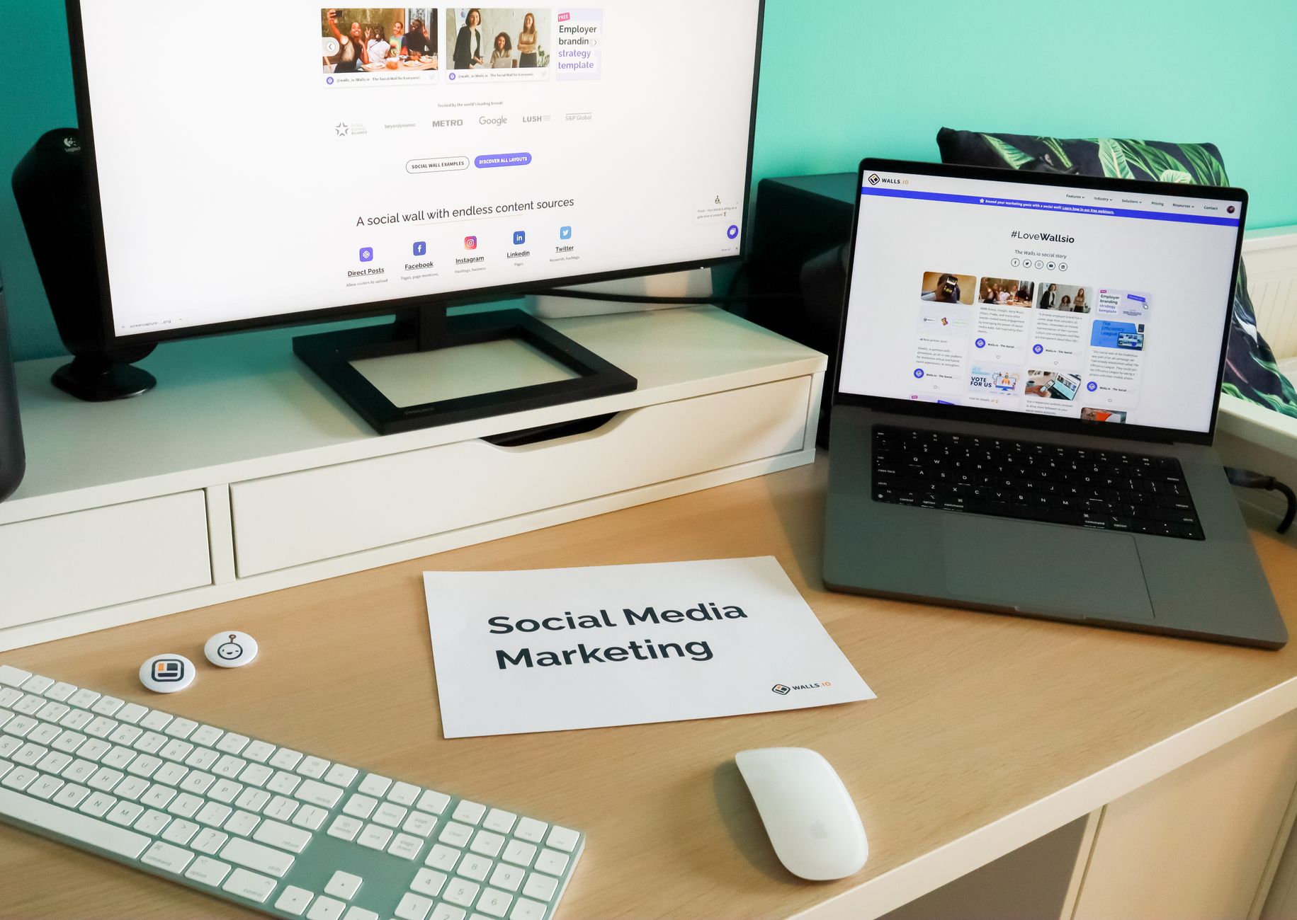 Media management workspace