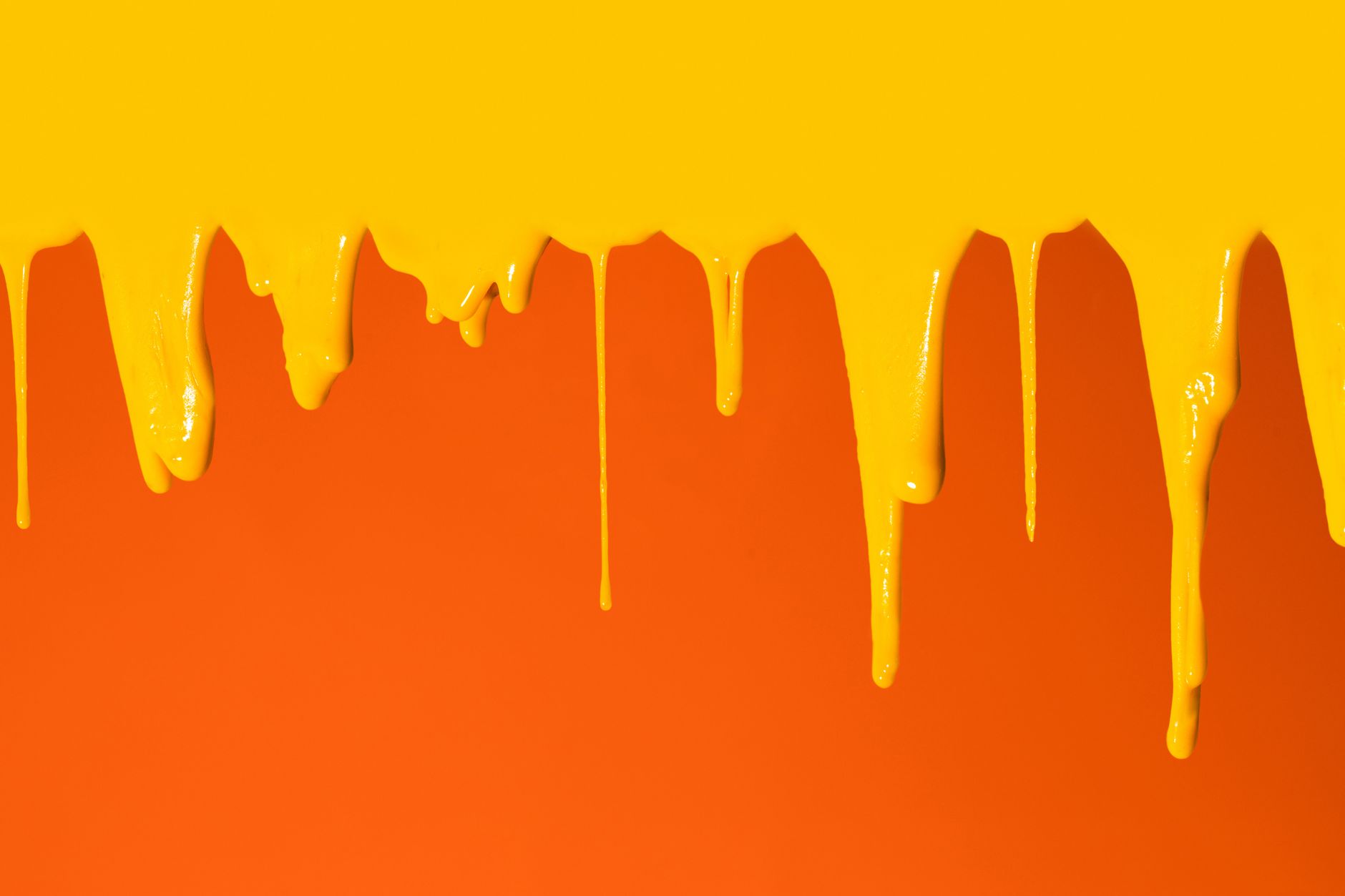 Melting liquid paint