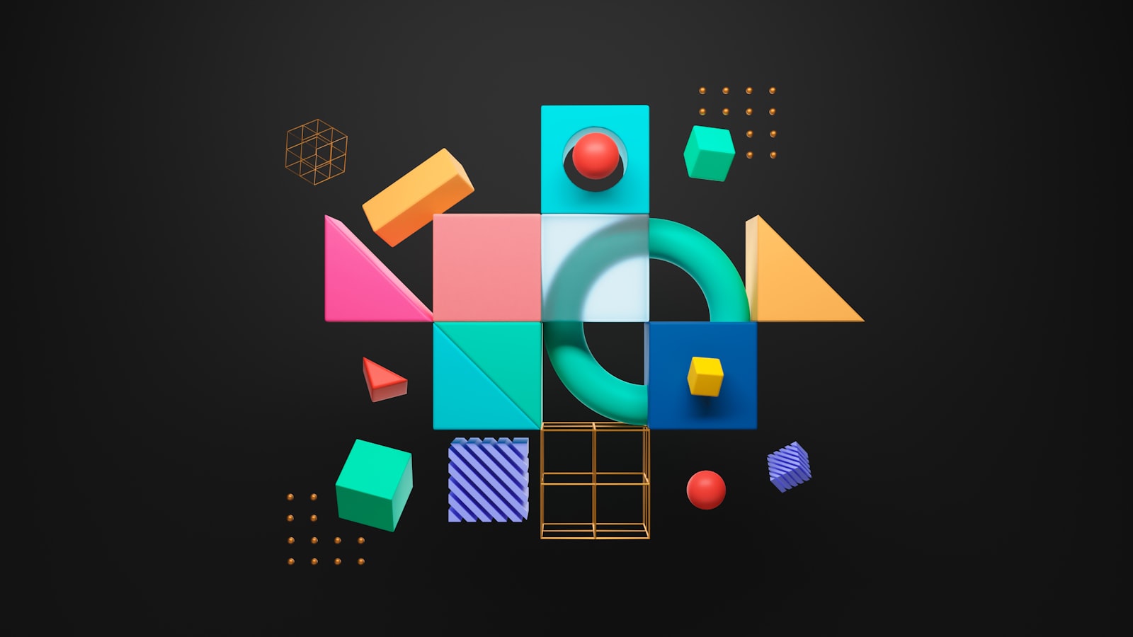 Motion design shapes