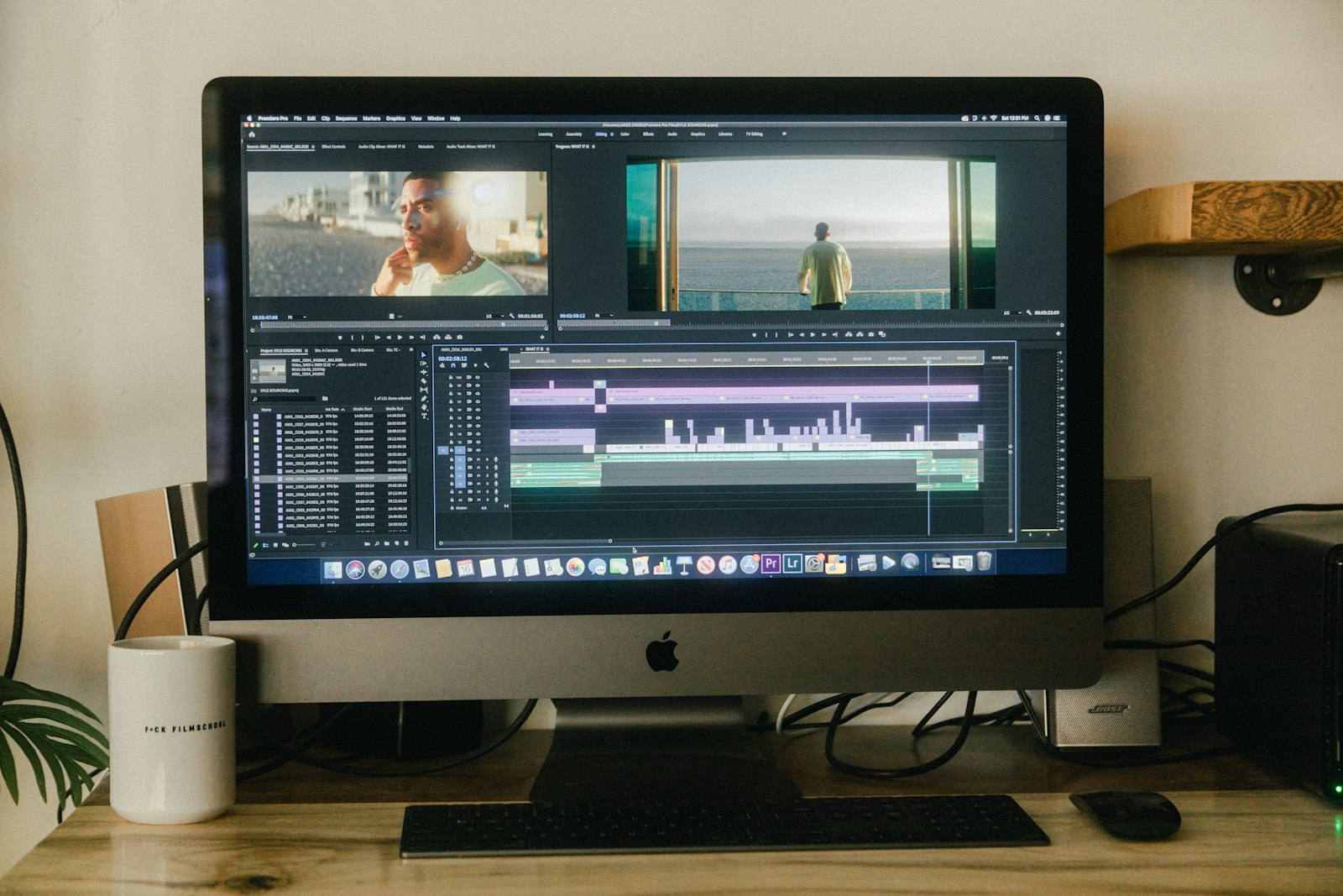 Music editing workspace