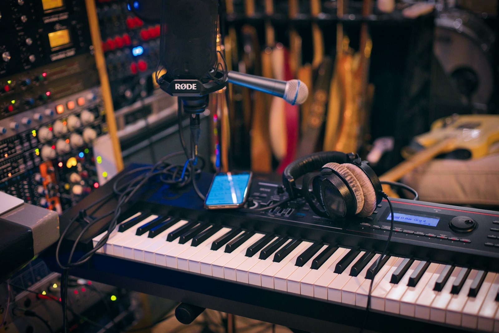 Music production studio