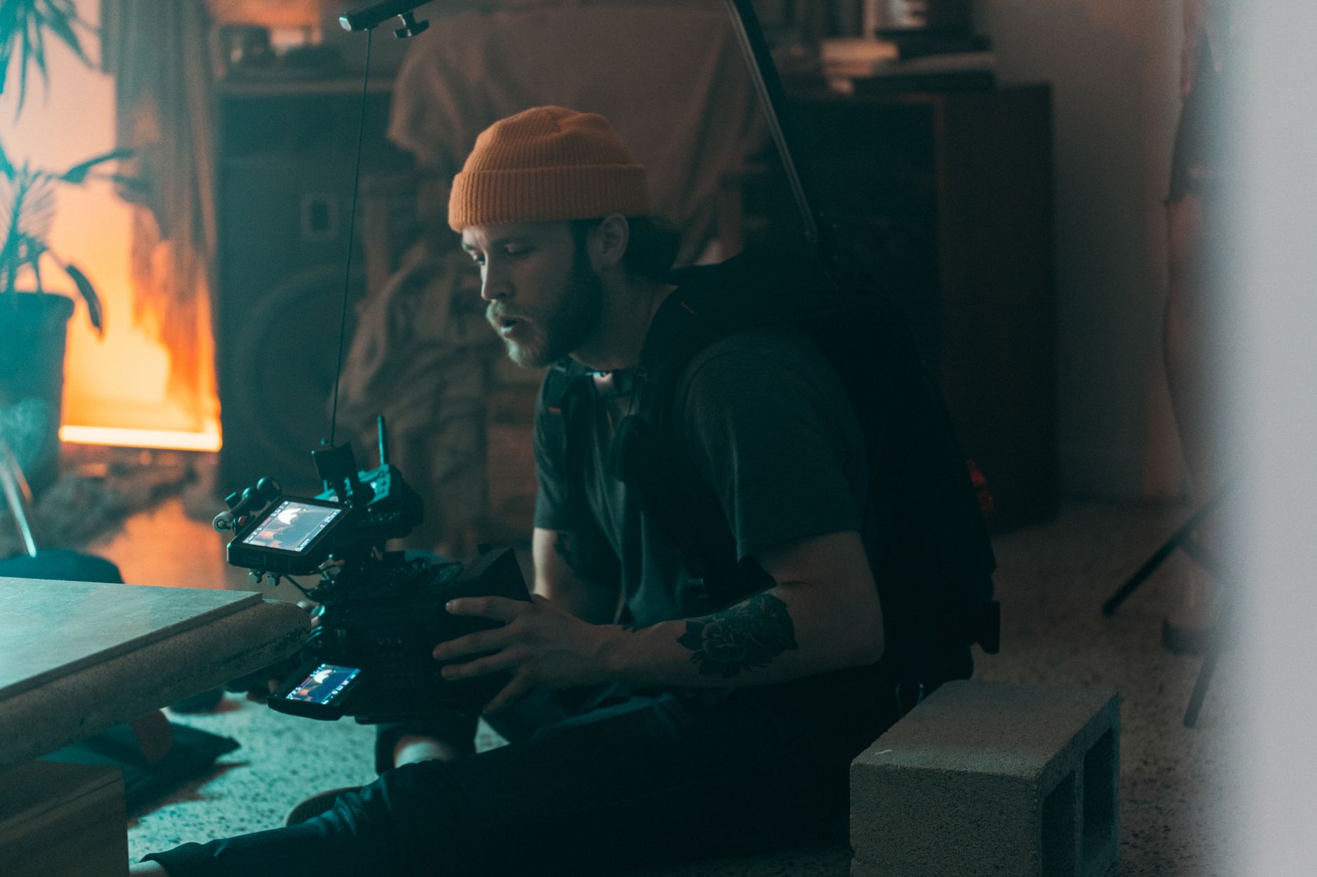 Music video editing energy