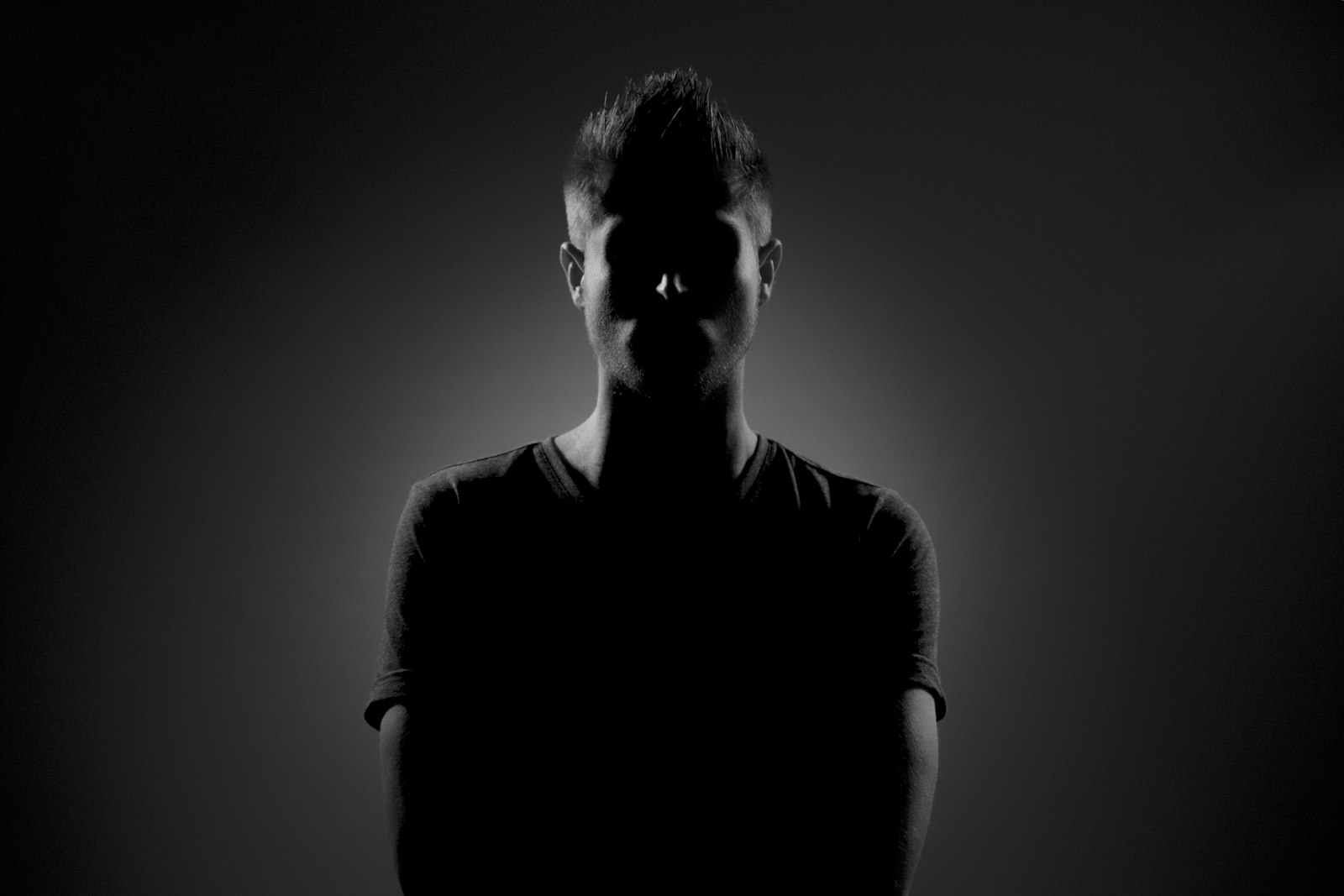 Obscured identity concept