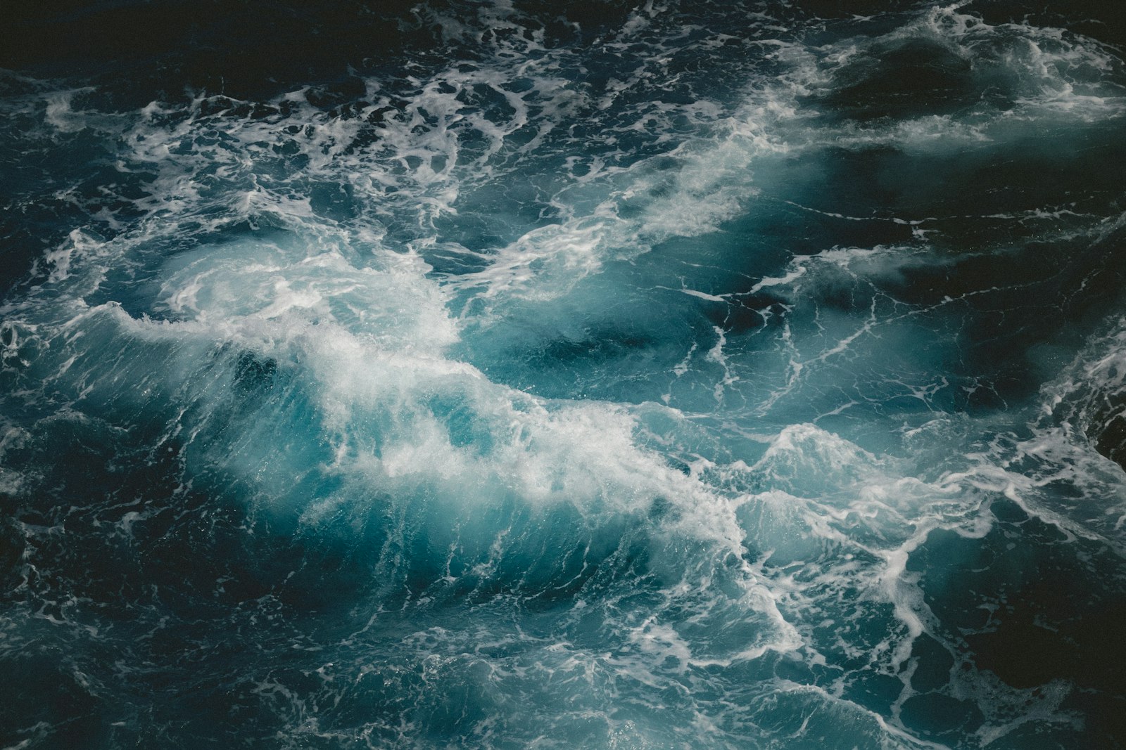 Ocean waves abstract