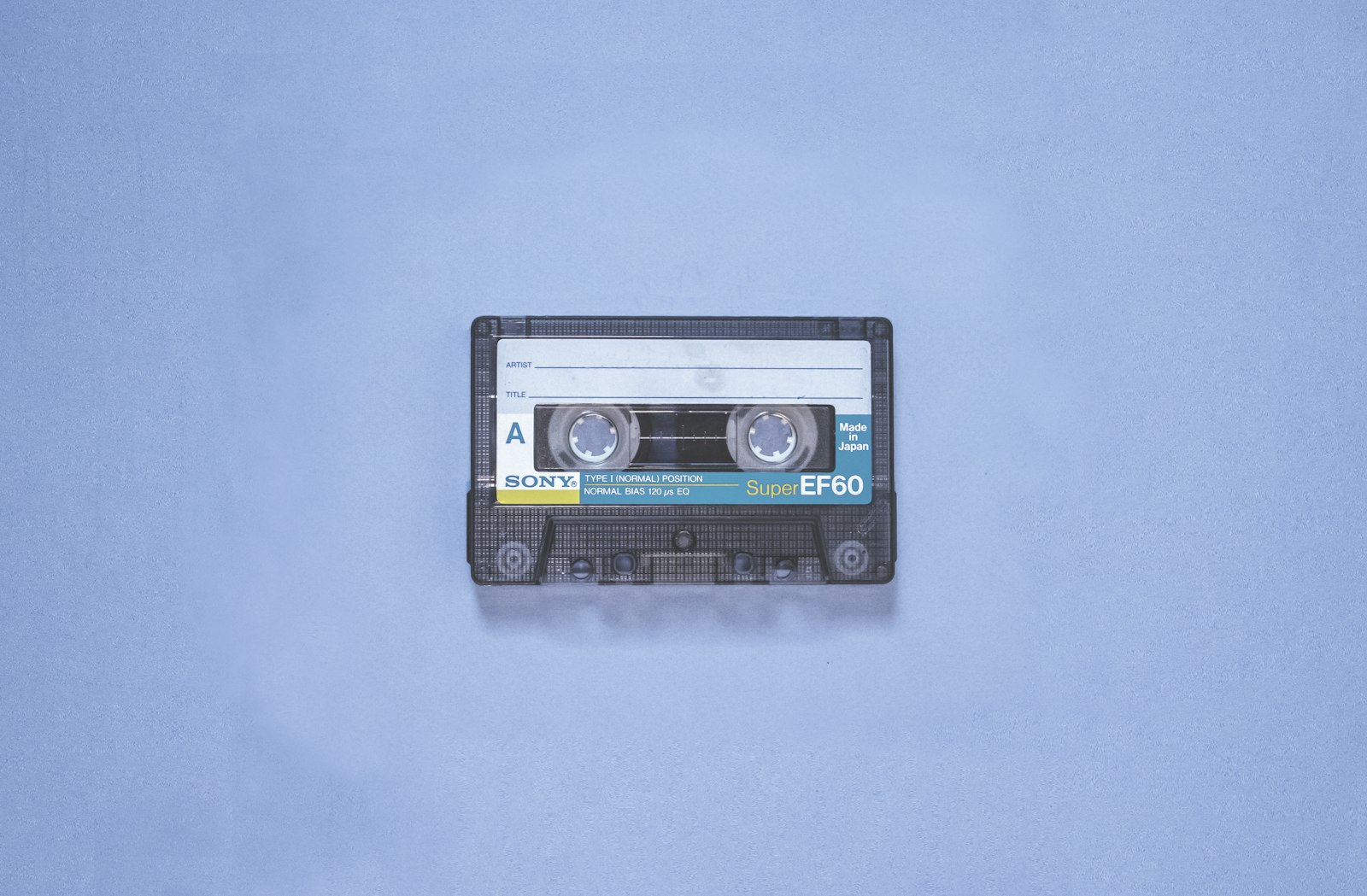 Old vhs tape static