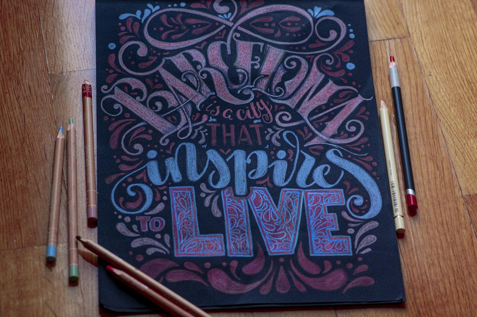 Outline illustration creative