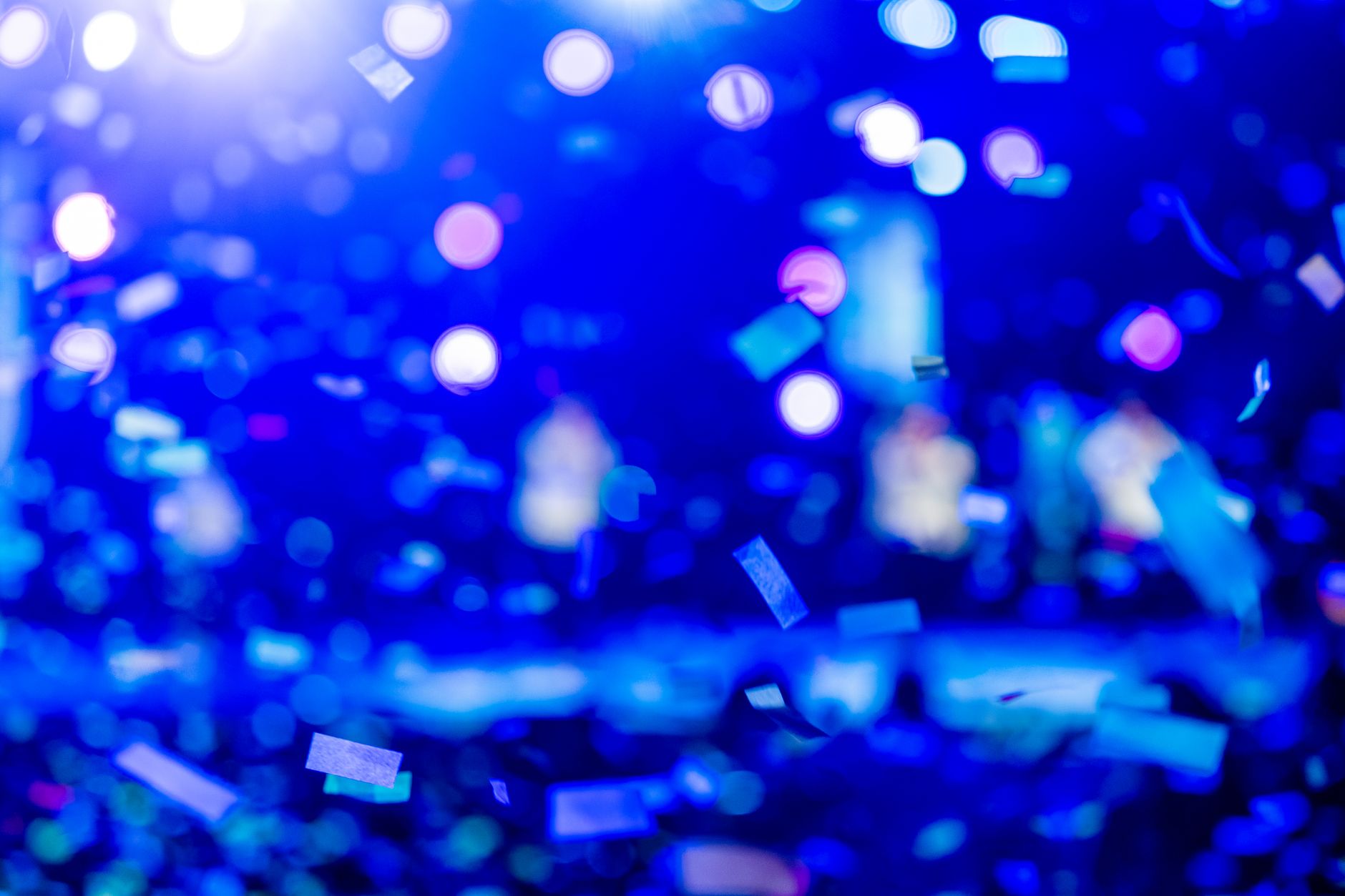 Party confetti background