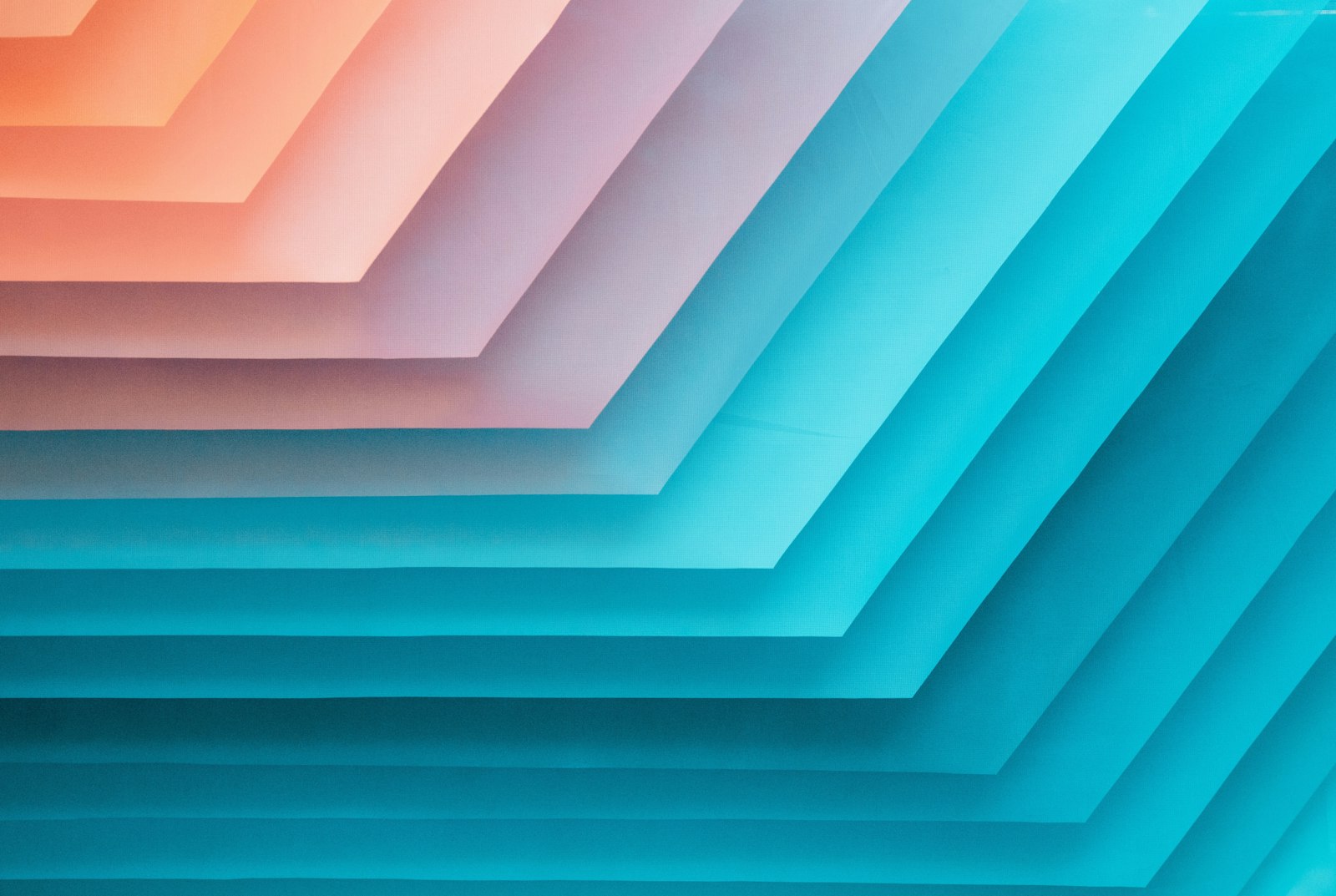 Perspective geometric layers