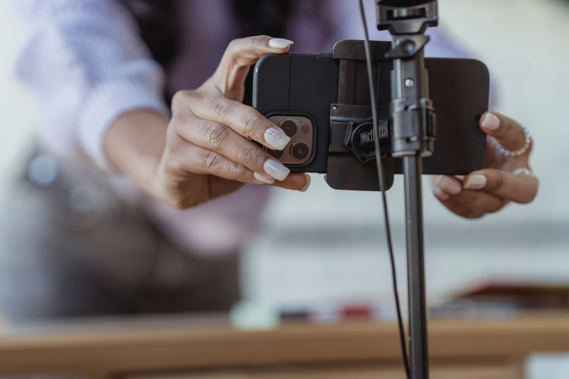 Phone vertical content creation