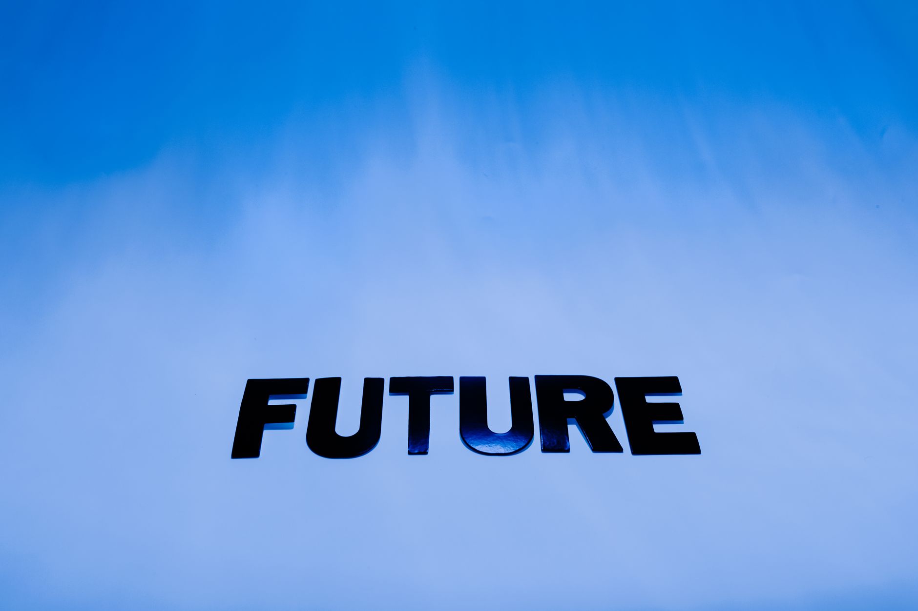Polished graphic design text