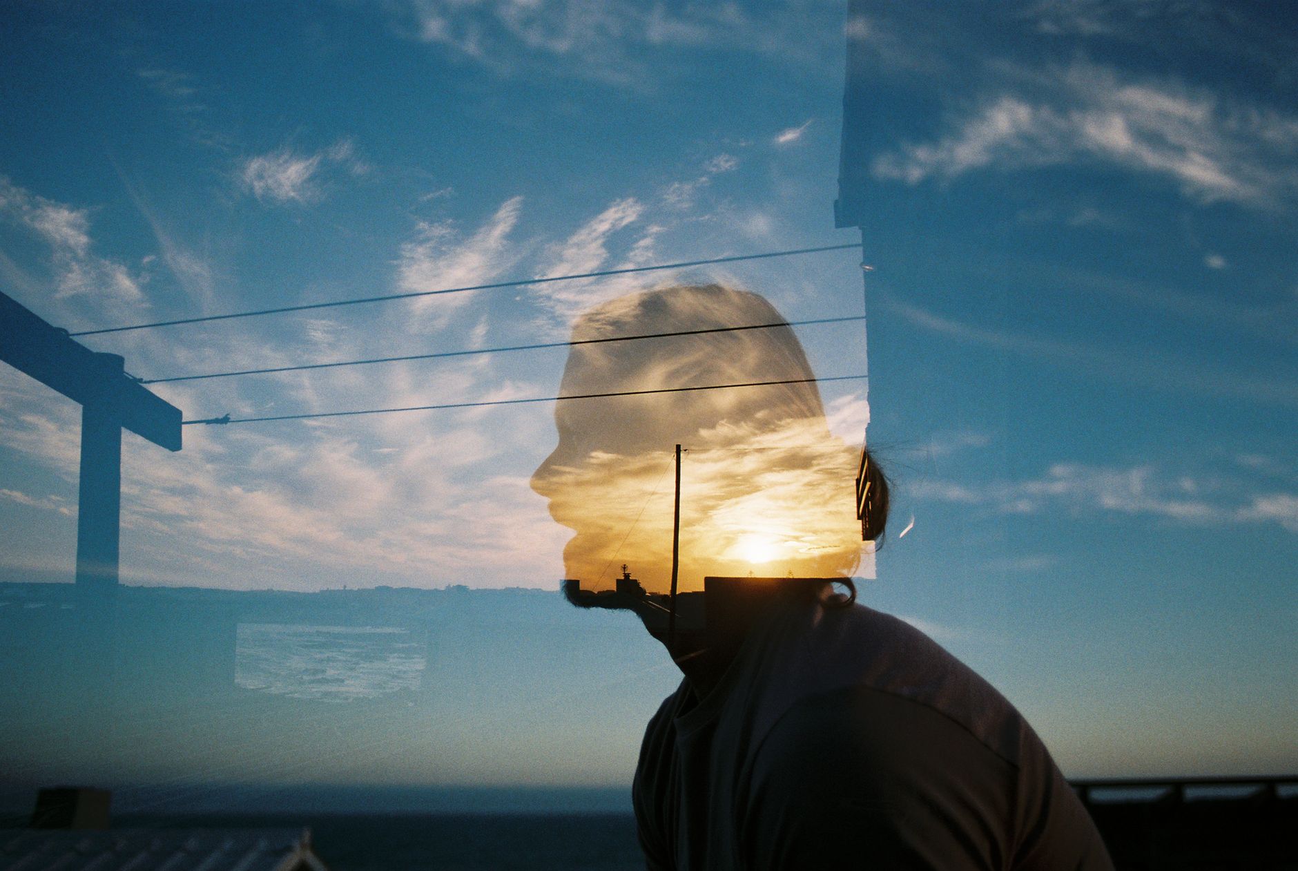 Portrait landscape blend