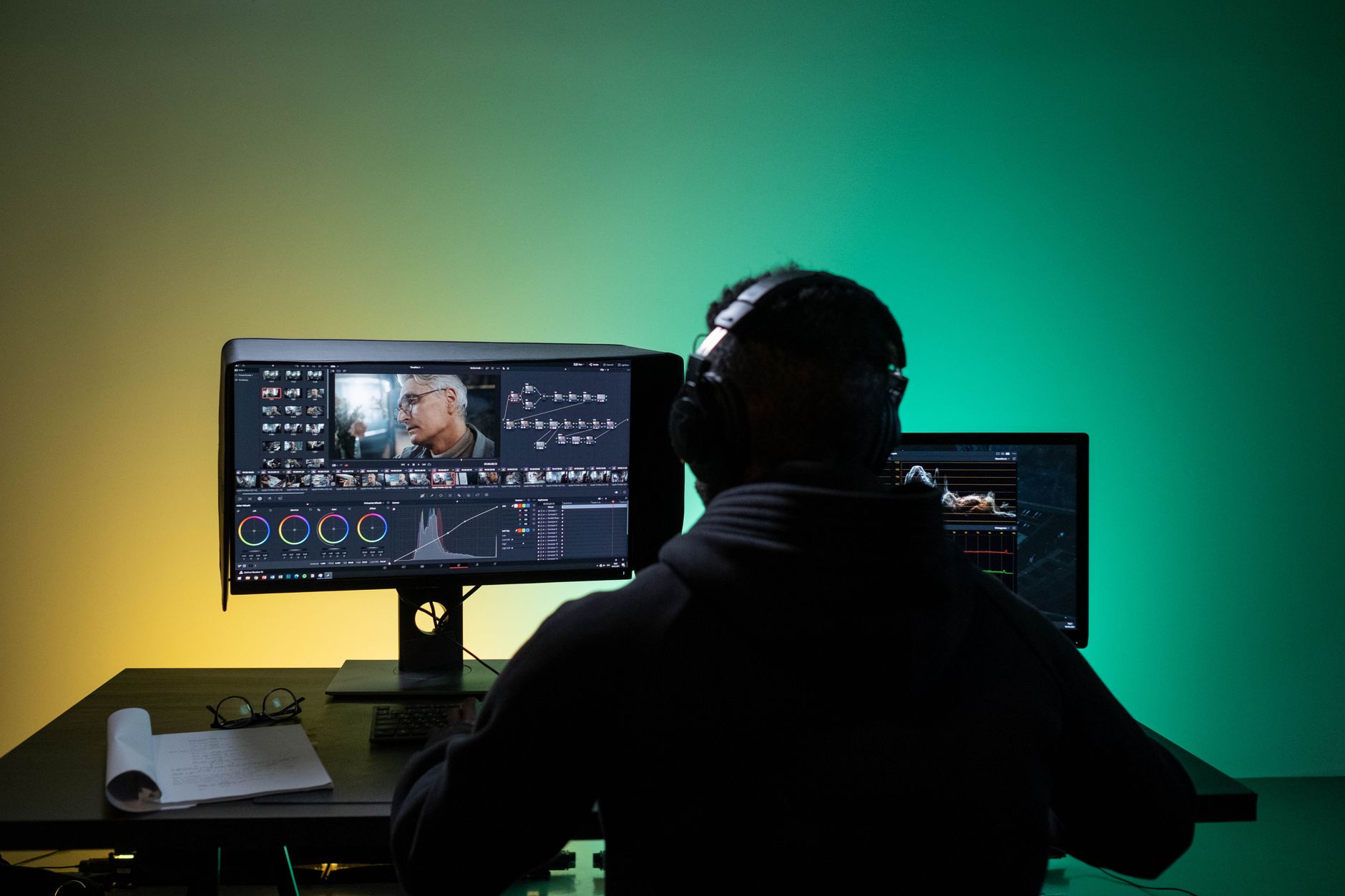 Post production desk