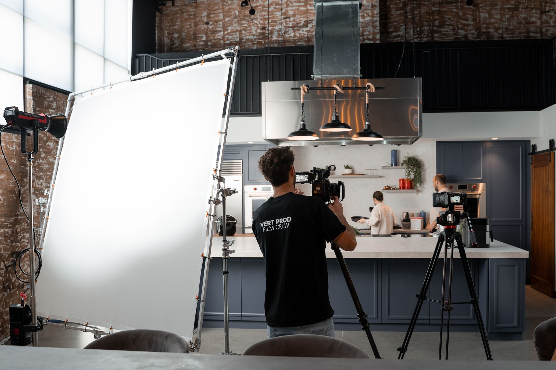 Product commercial filming studio