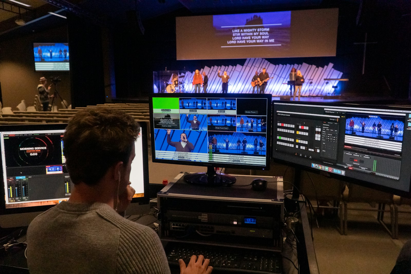 Professional broadcast graphics