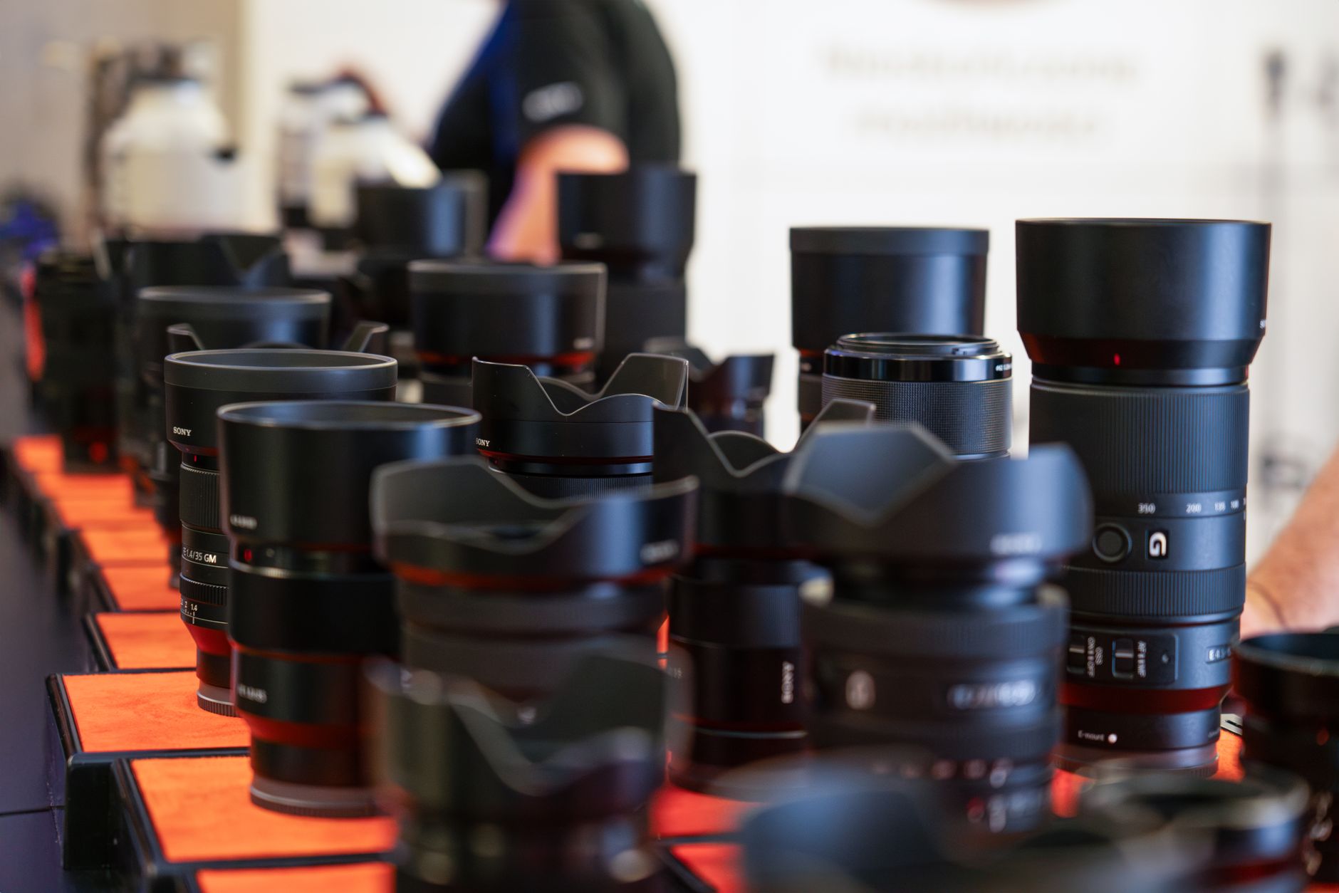 Professional camera lenses