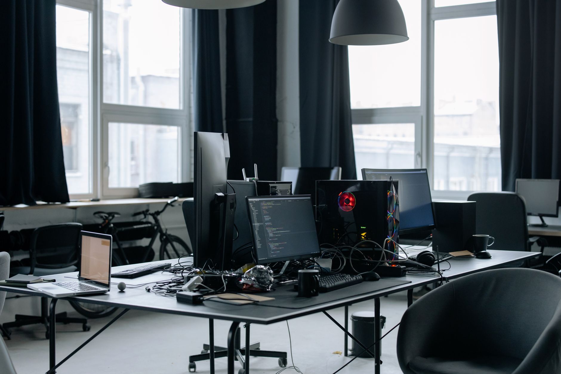 Professional editing computer desk