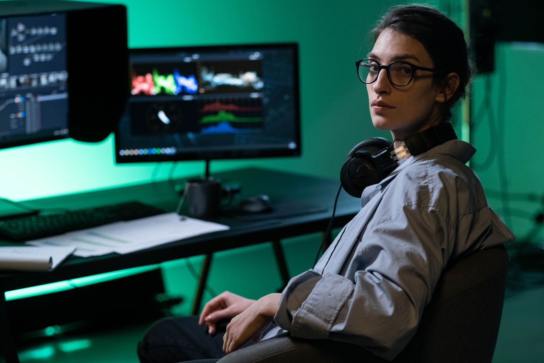 Professional editing monitors
