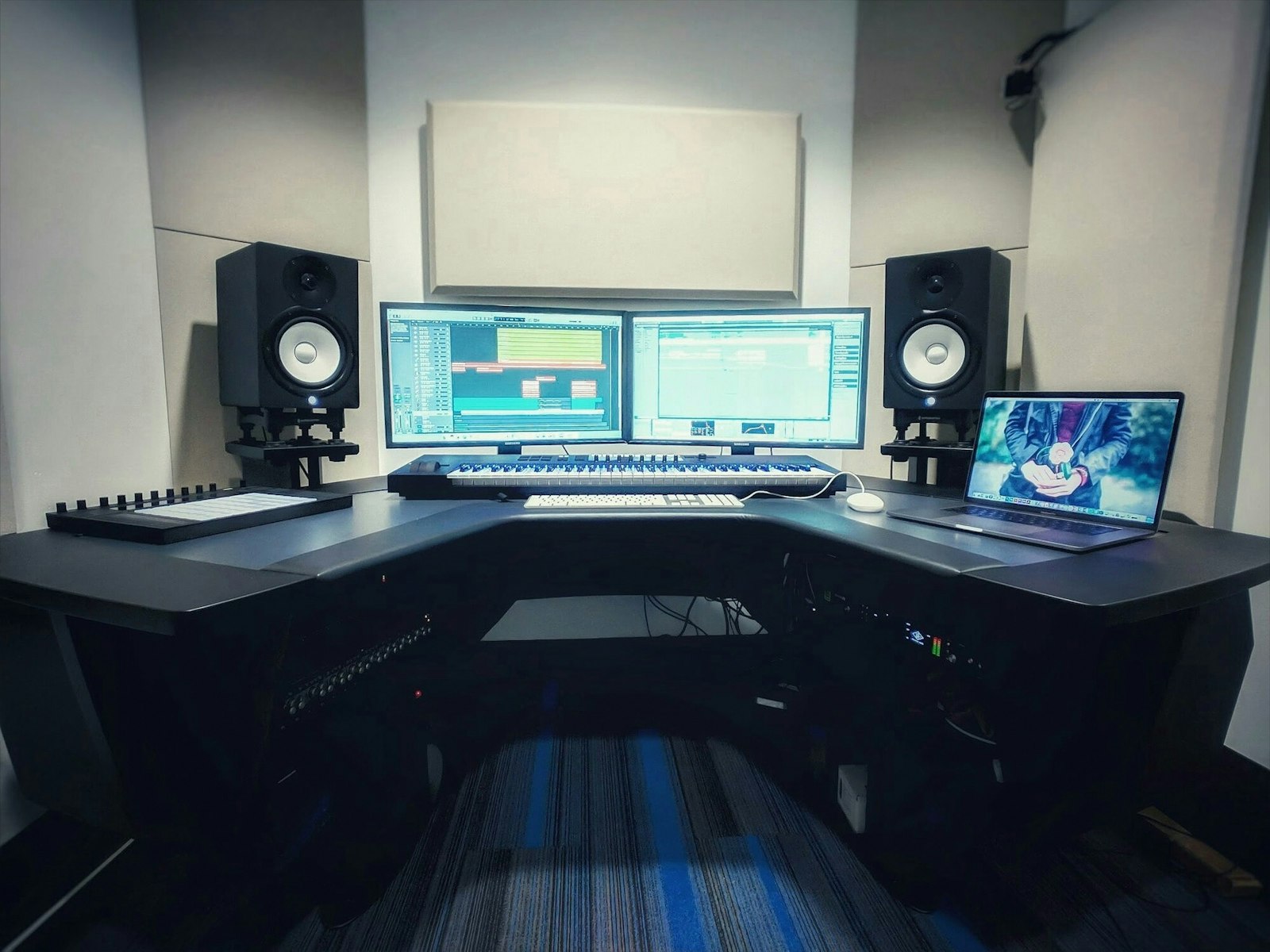 Recording studio desk