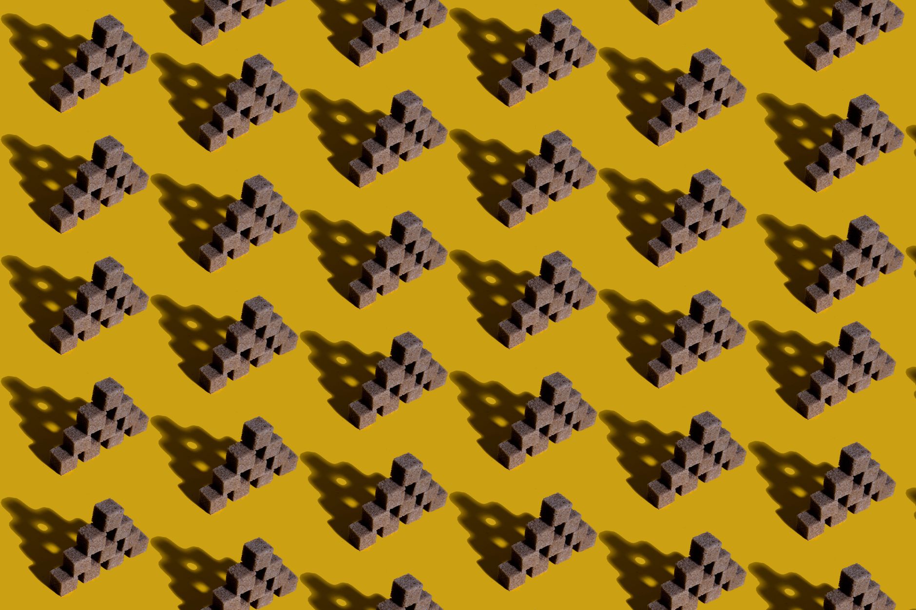 Repeating shapes motion graphics