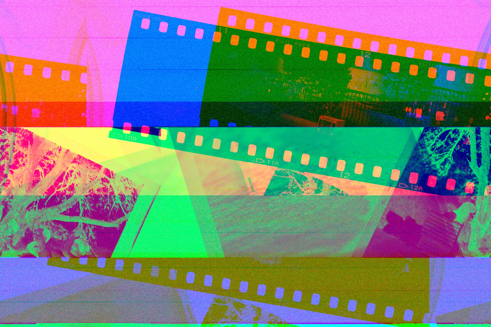 Retro analog video distortion