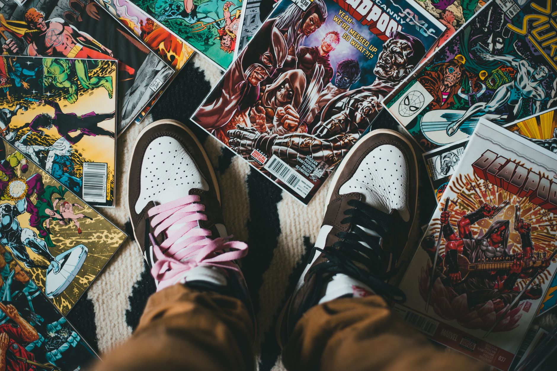 Retro comic pop art