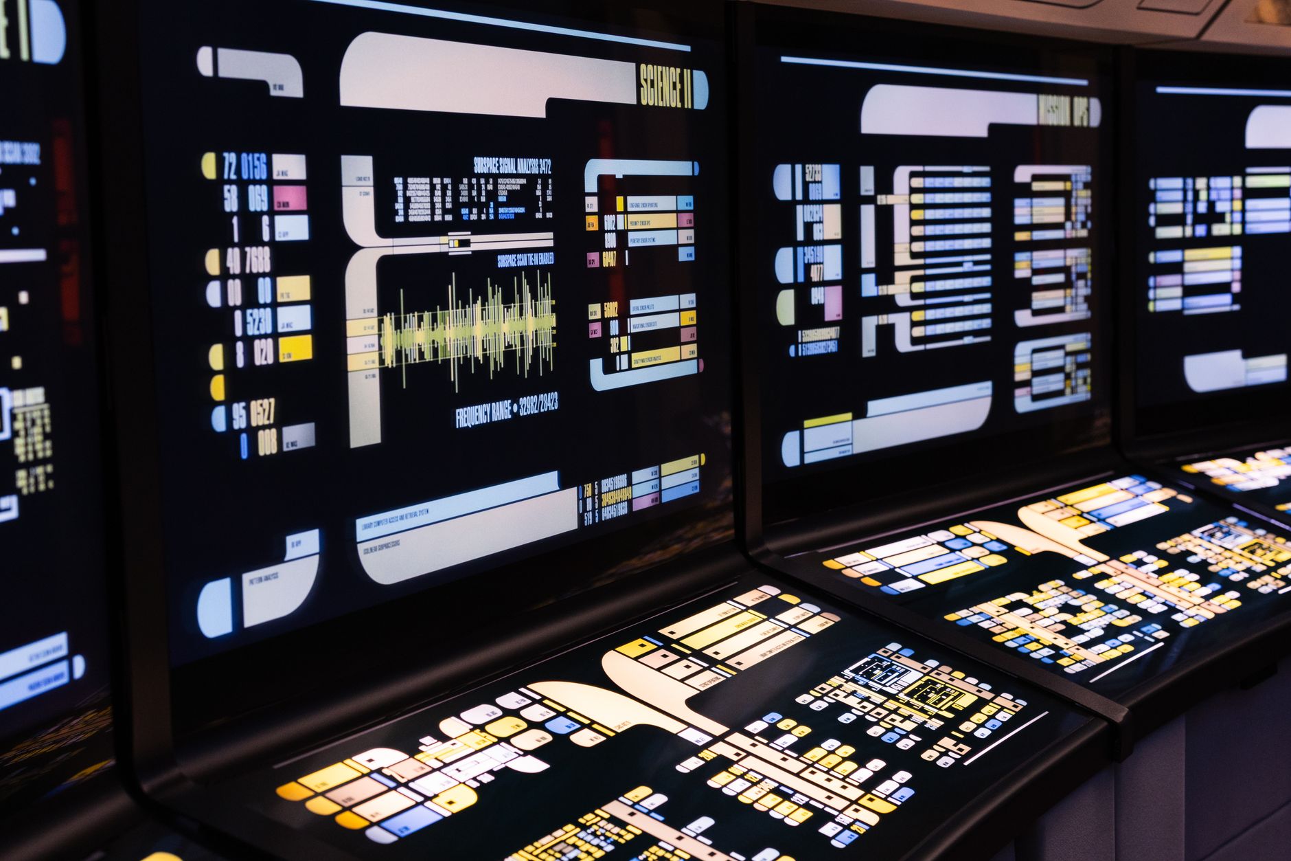 Sci-fi technology interface