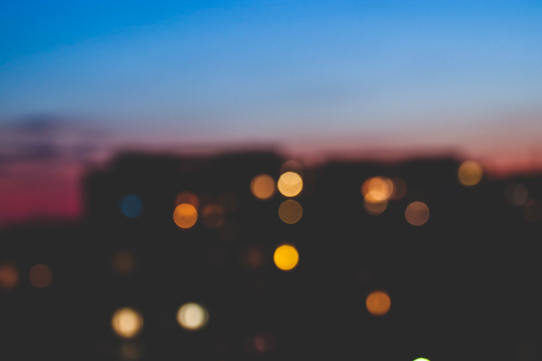 Soft focus light bokeh