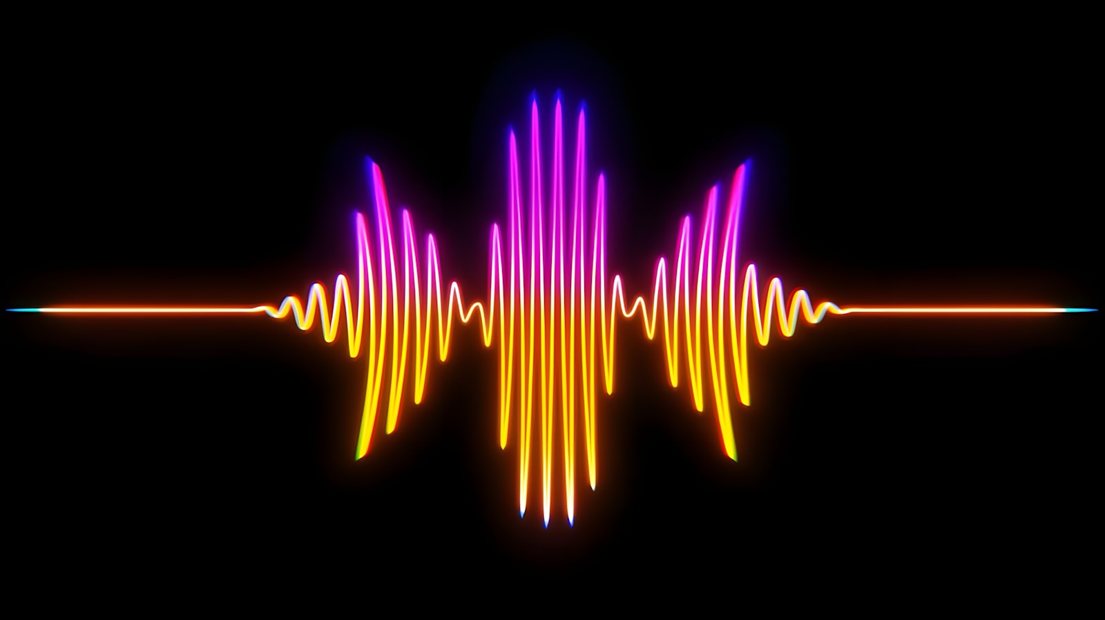 Sound waveform screen