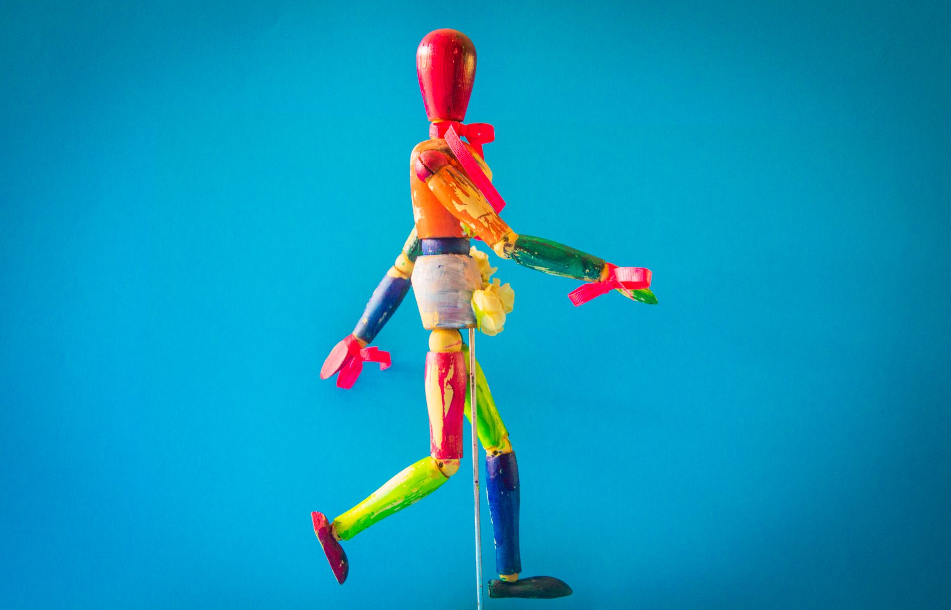 Stop motion puppet figure