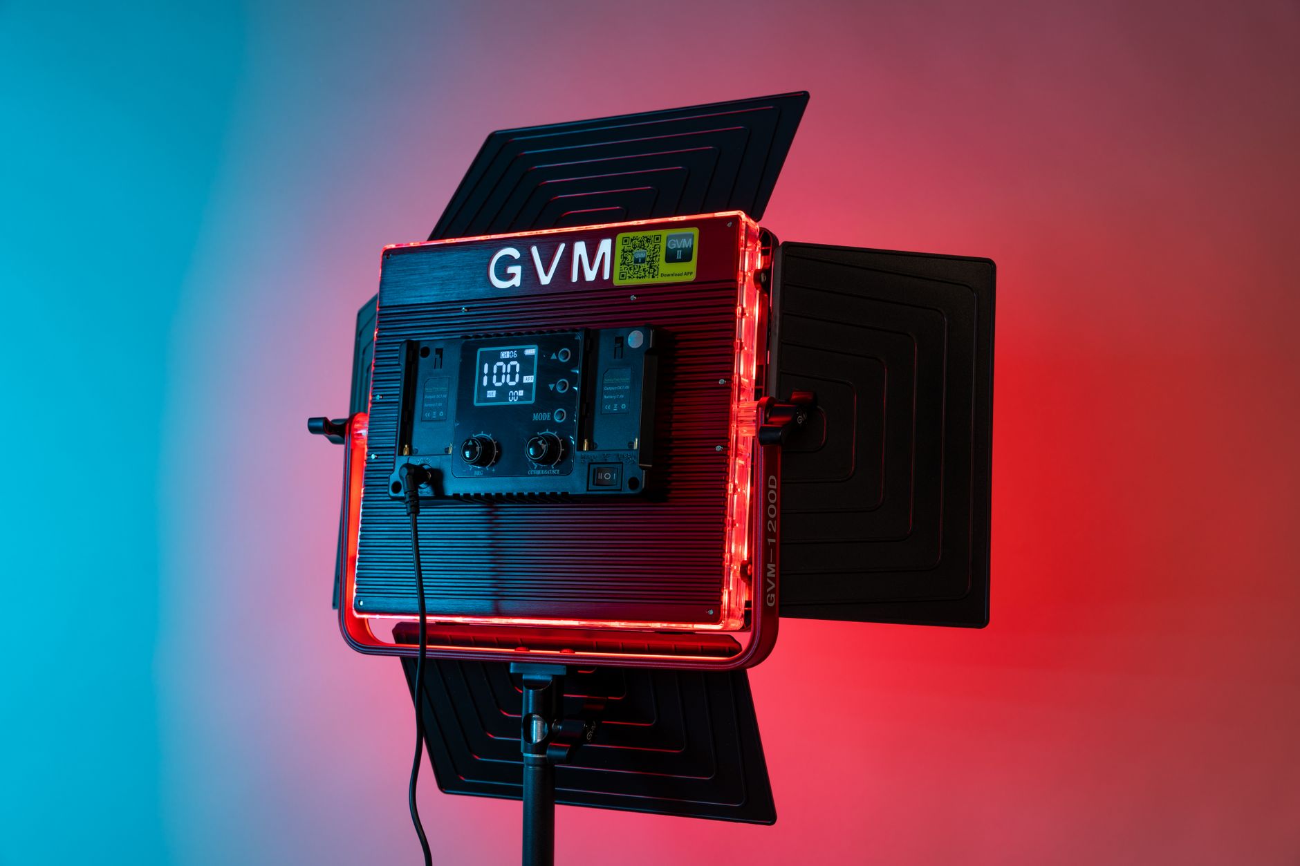 Studio lighting color temperature