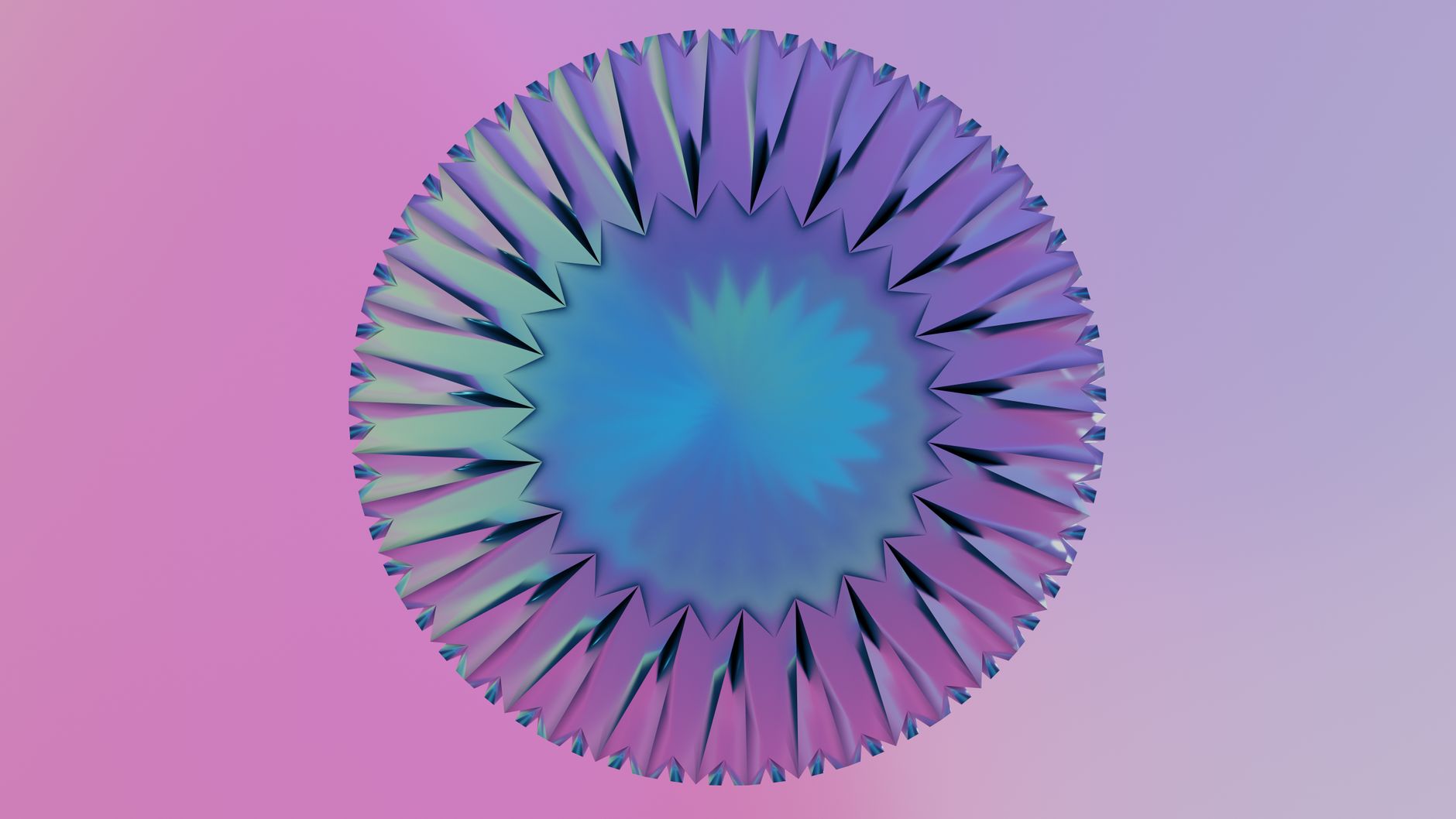 Symmetrical abstract pattern