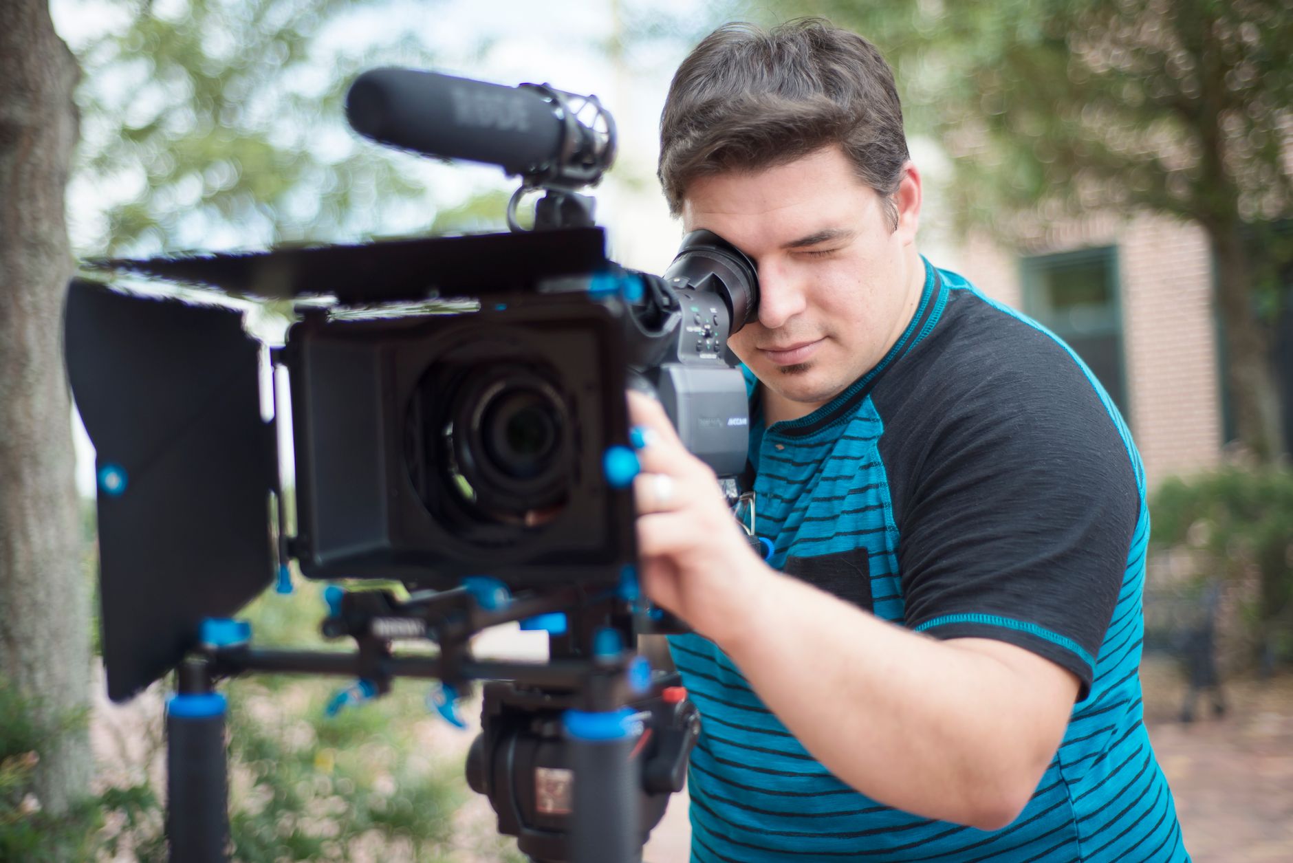 Testimonial filming professional