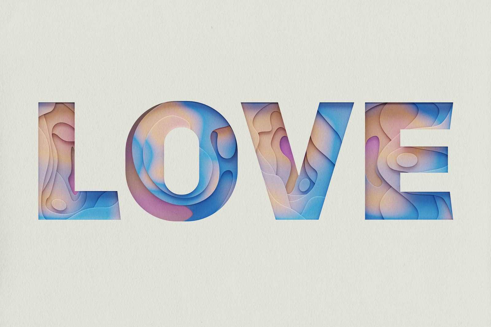 Text animation design