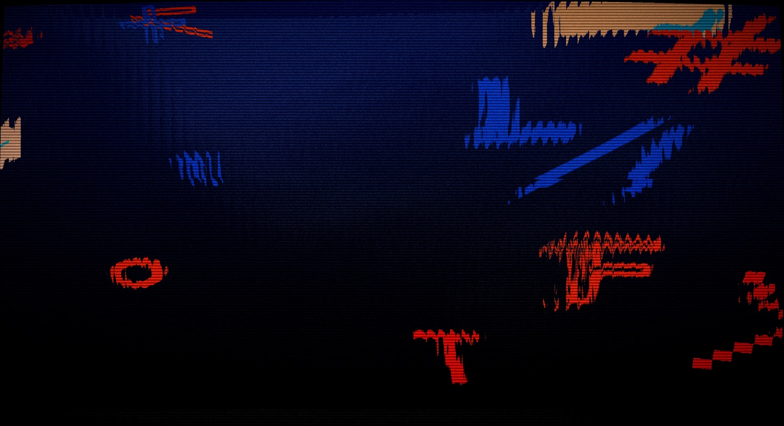 Title graphics motion screen