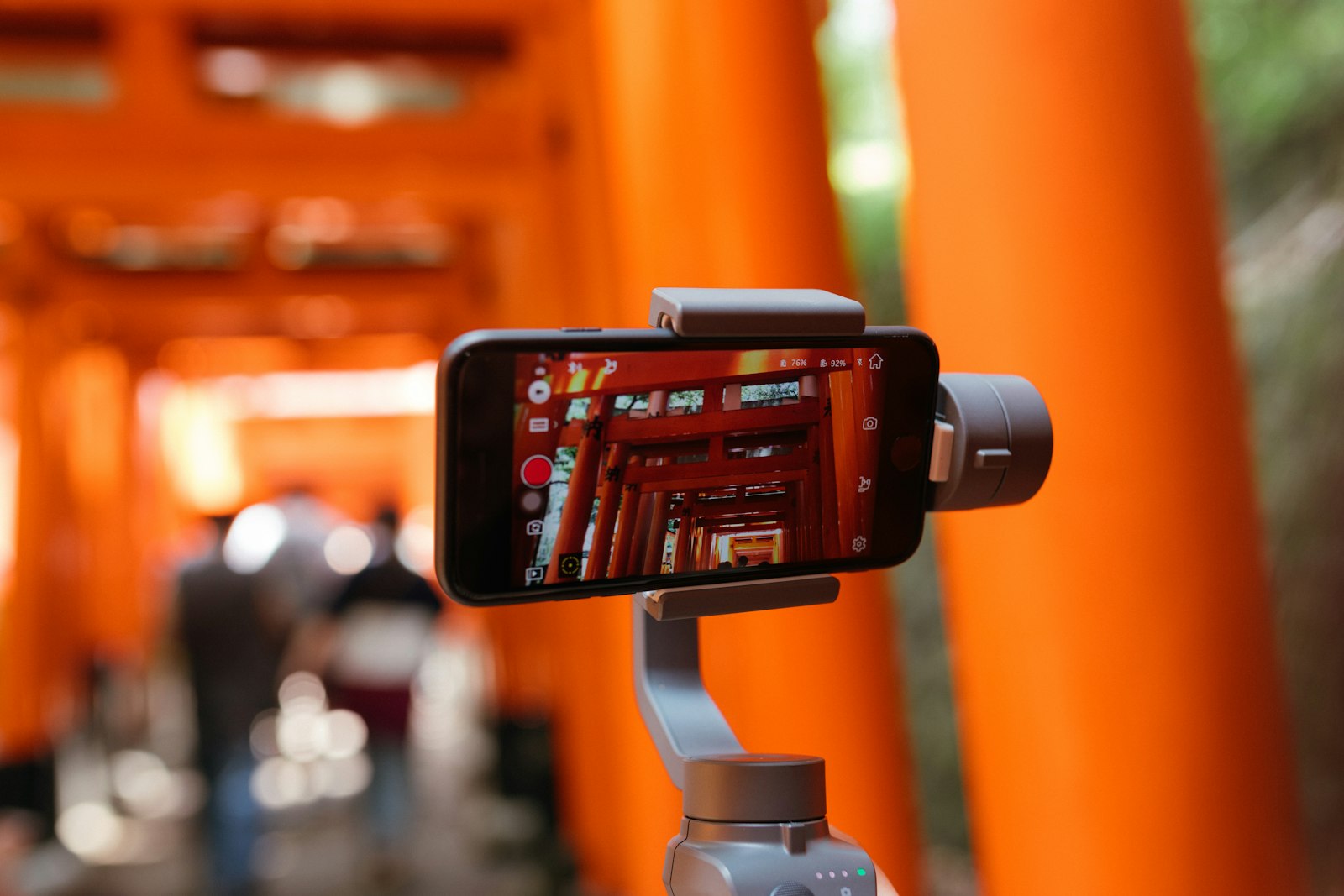 Vertical video smartphone filming
