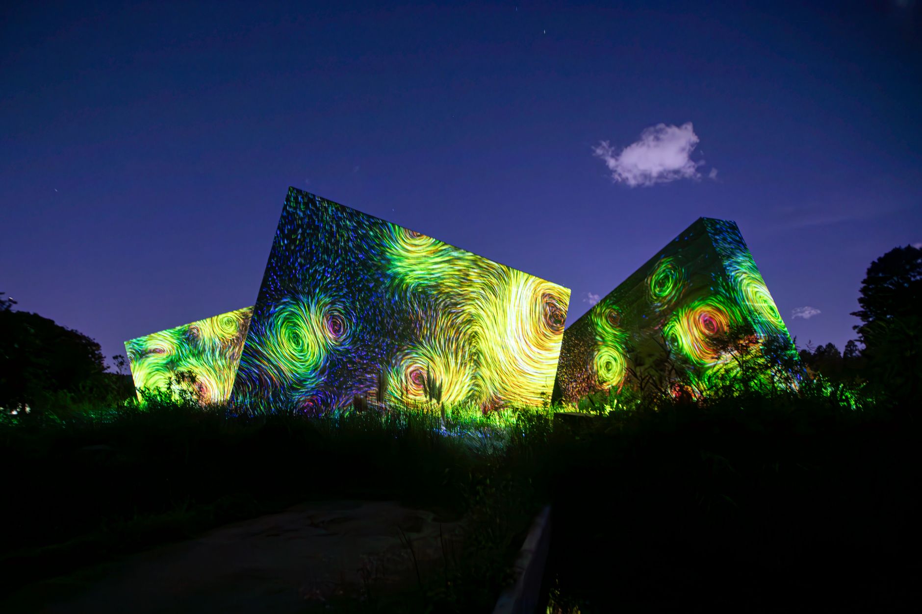 Vibrant color mapping design