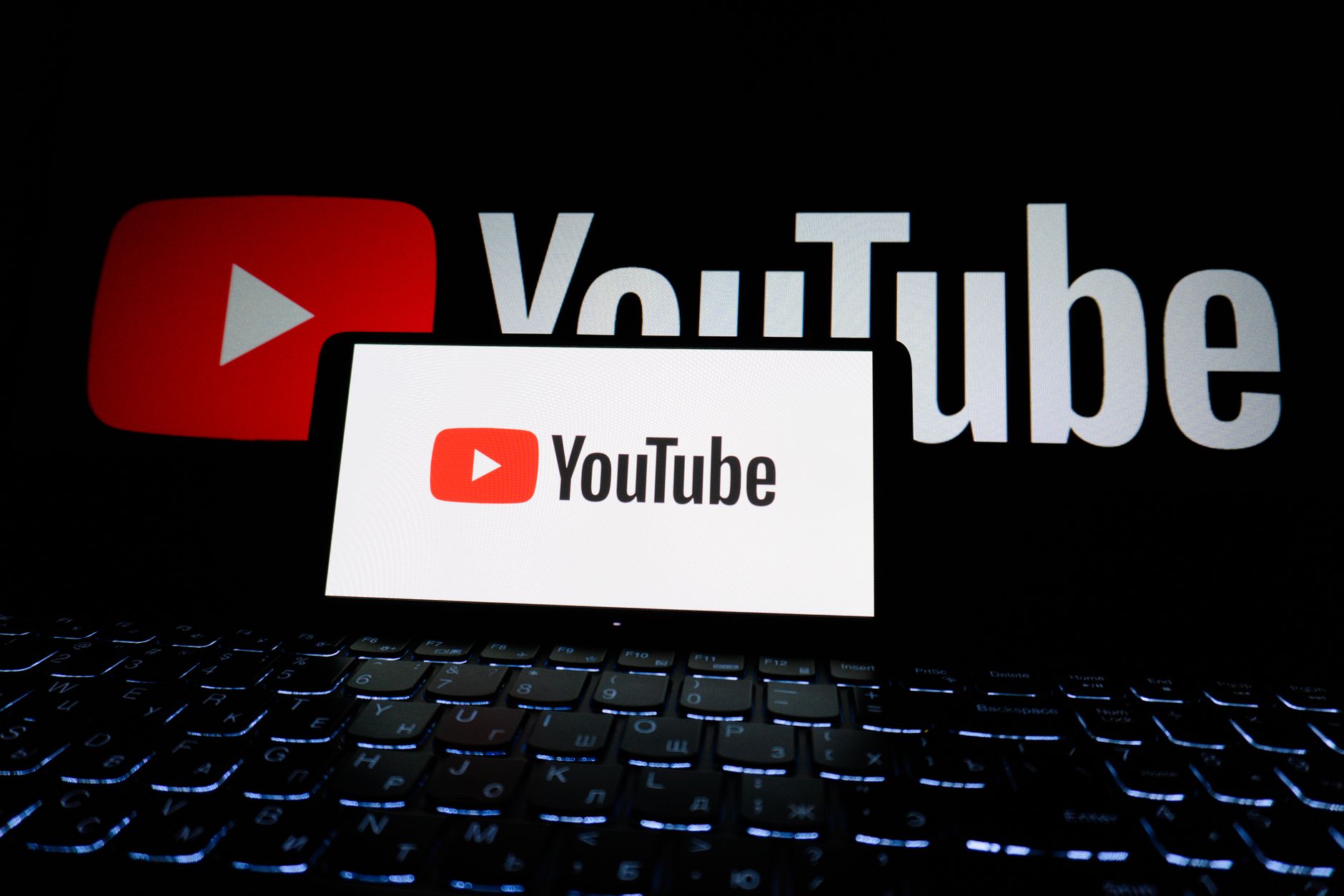 Video branding logo screen