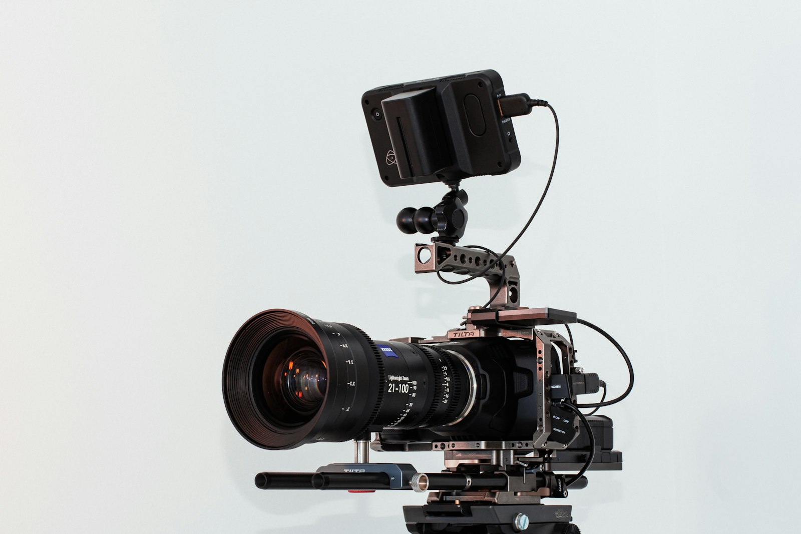 Video camera rig setup