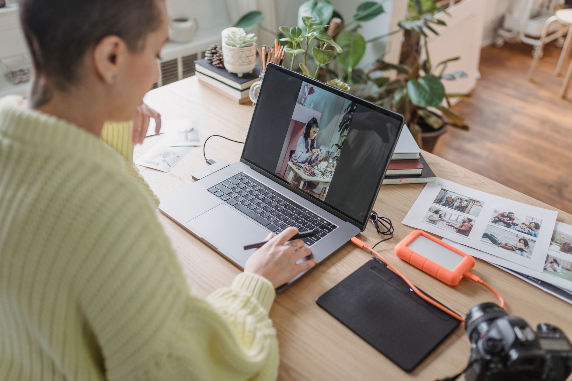 Video editing freelance setup