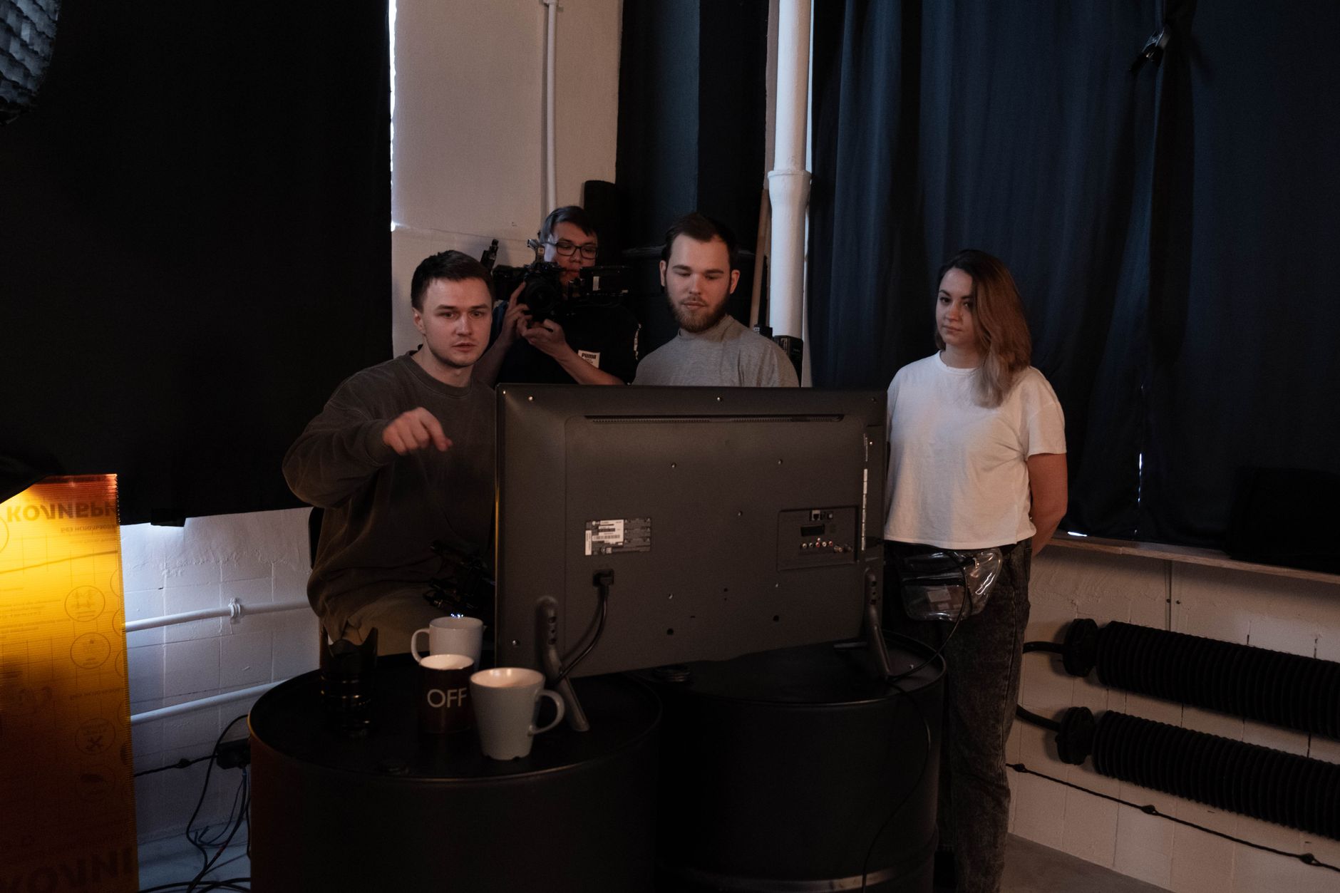Video editing team collaboration